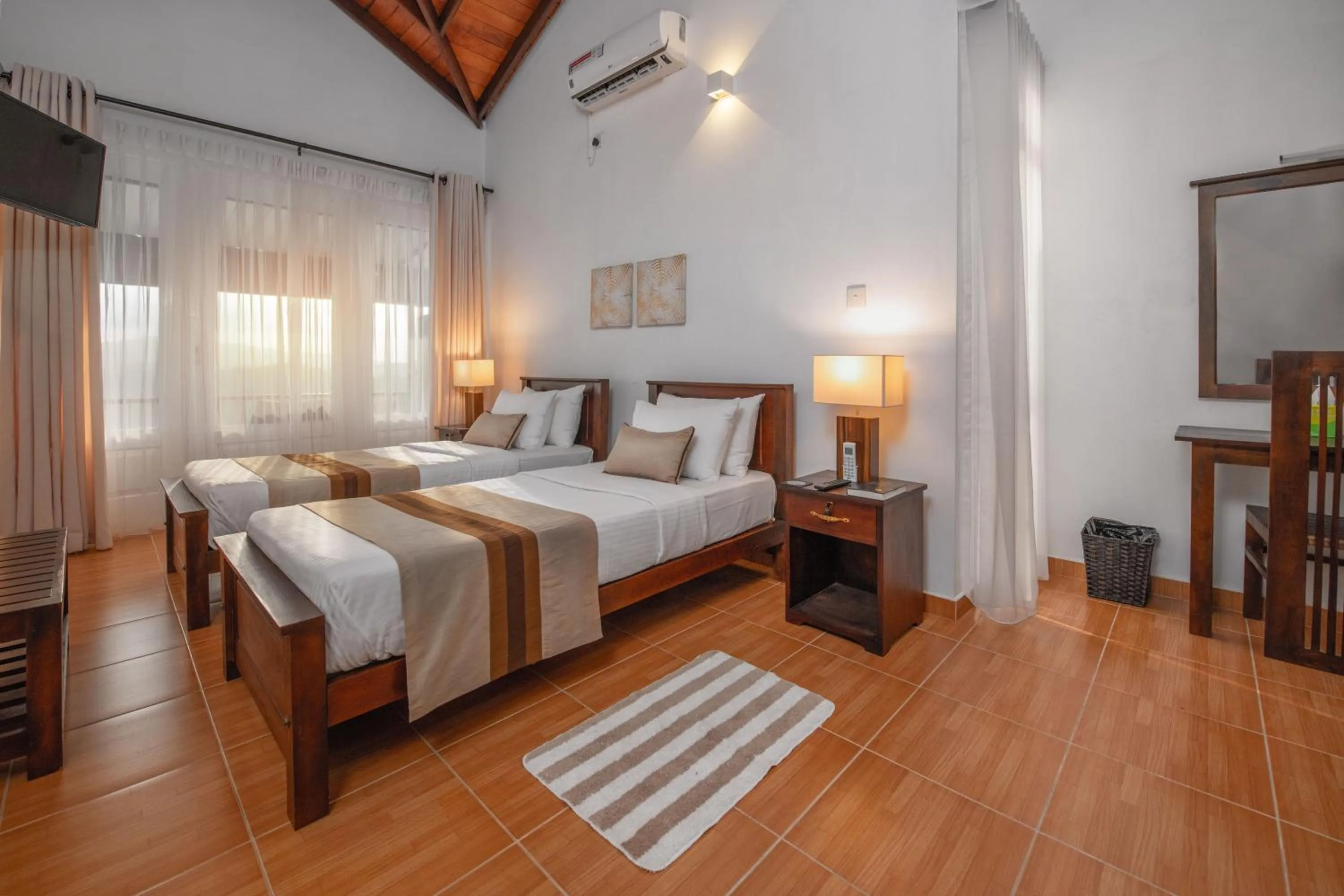 Bed in Swarga Villa