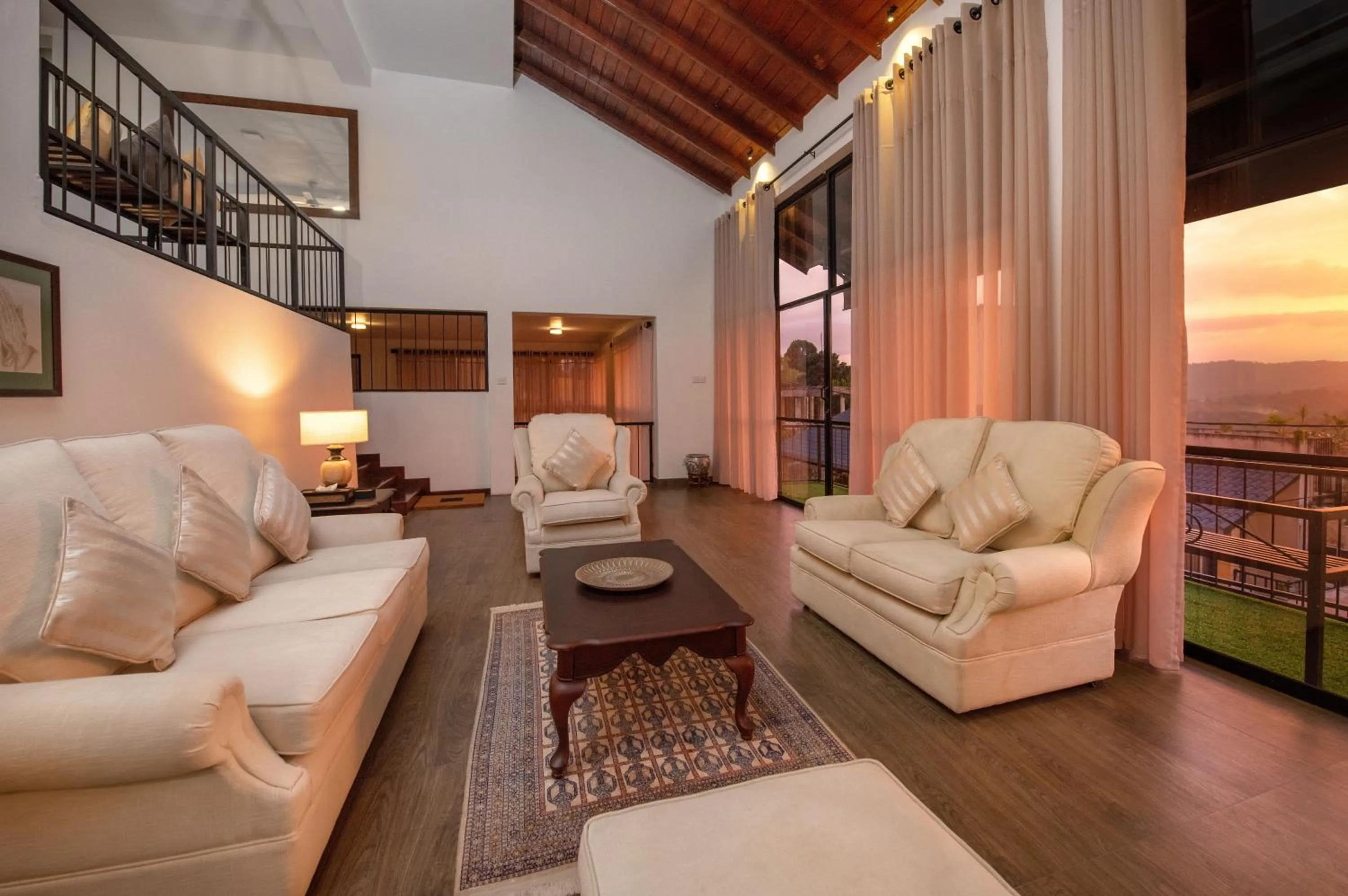 Living room in Swarga Villa