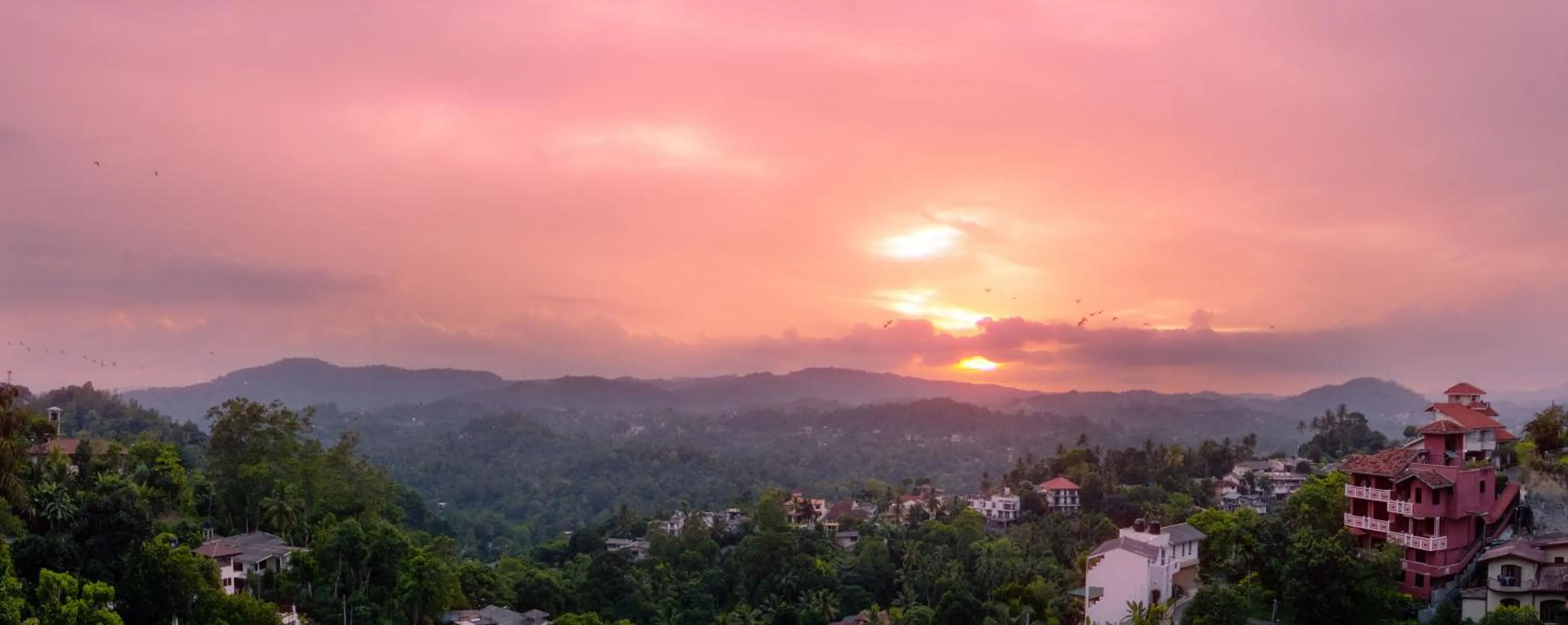 Natural landscape in Swarga Villa