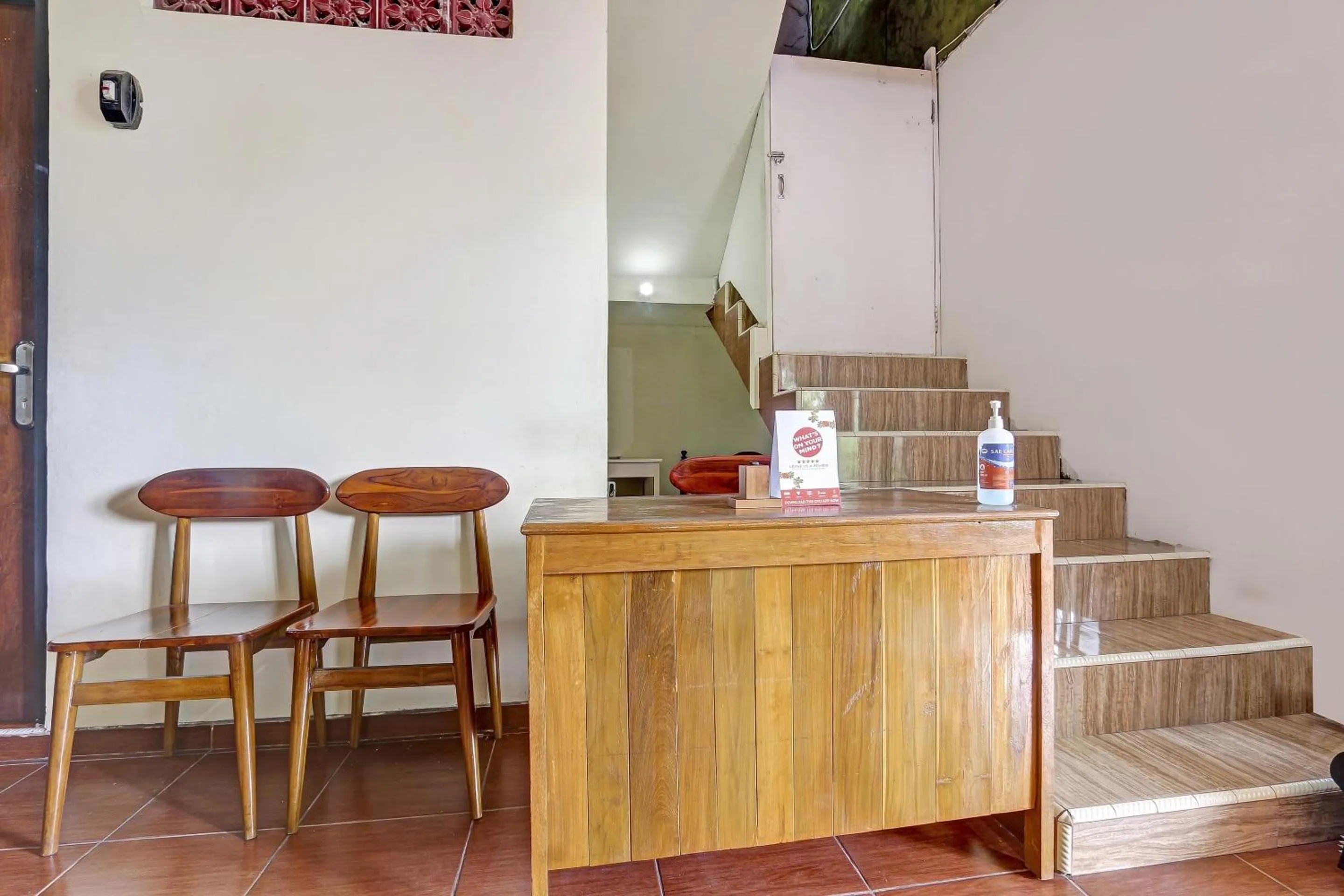 Lobby or reception in Hotel O Alika Homestay