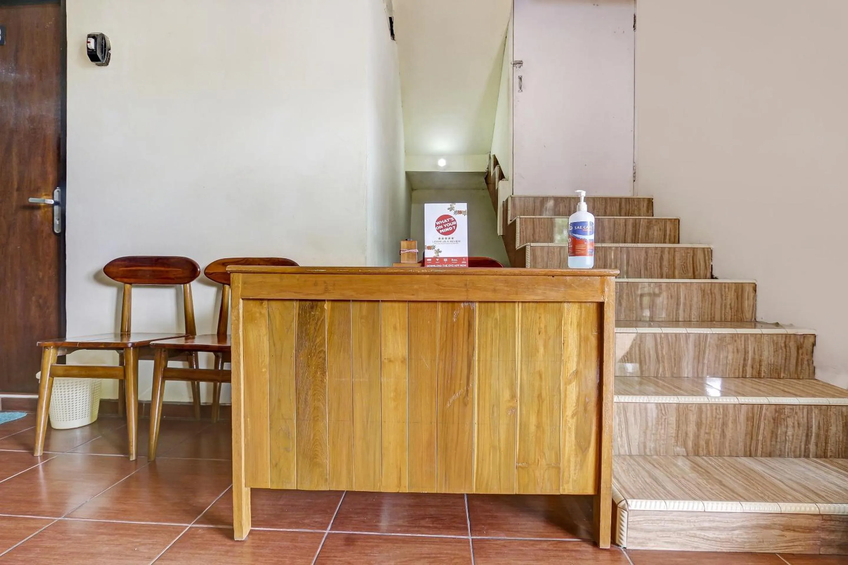 Lobby or reception in Hotel O Alika Homestay