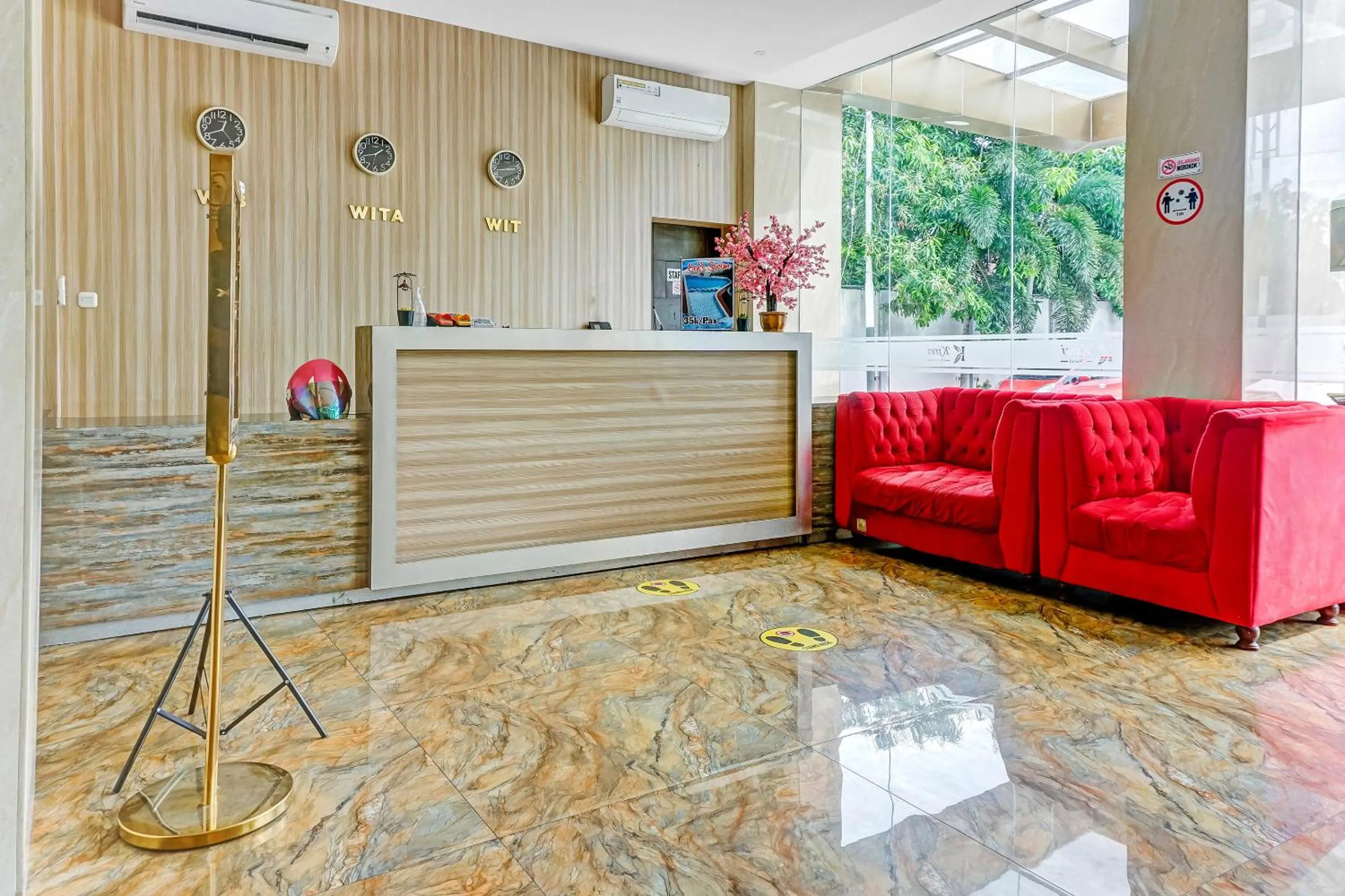 Lobby or reception in Kirei Hotel