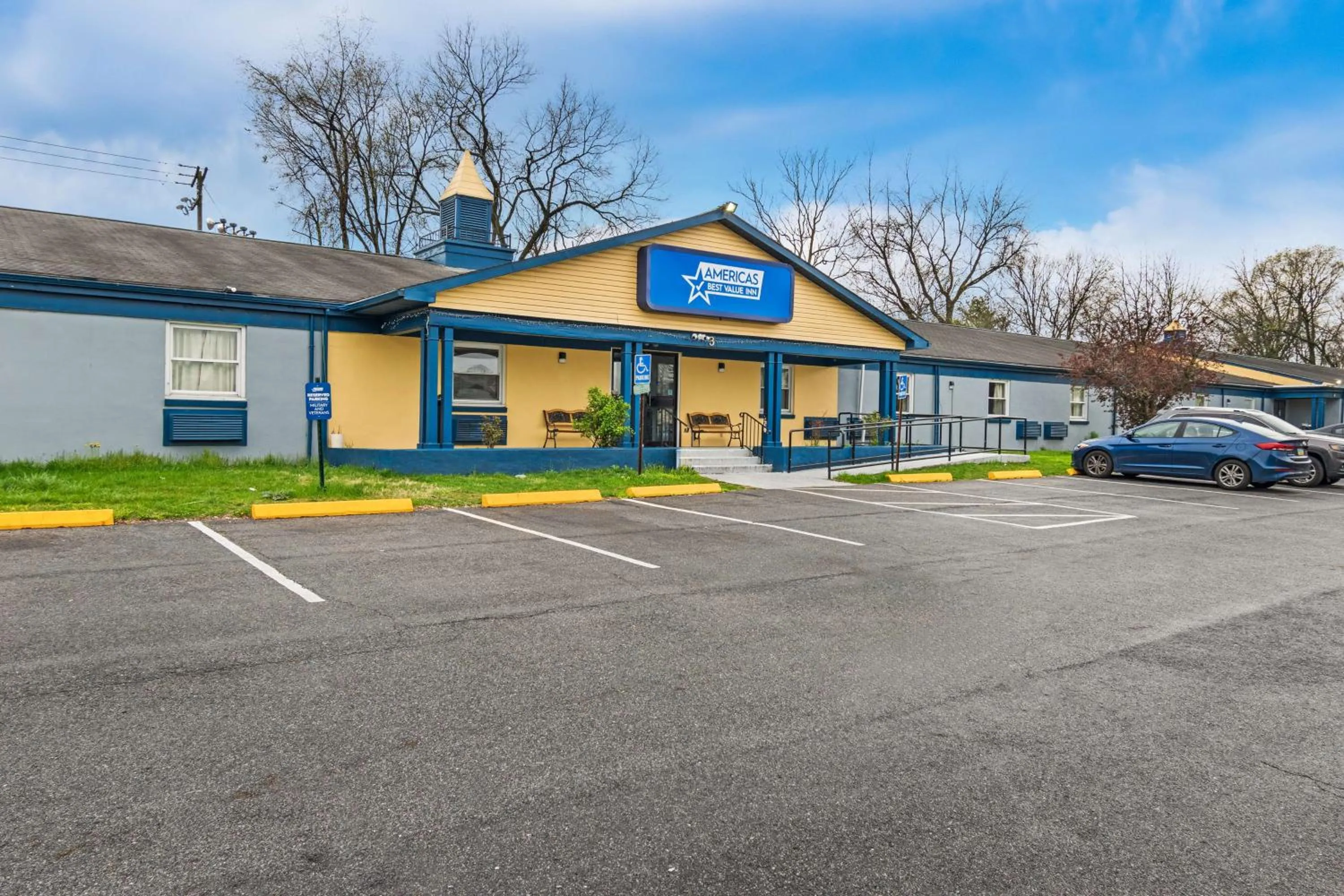 Property building in Americas Best Value Inn Carlisle