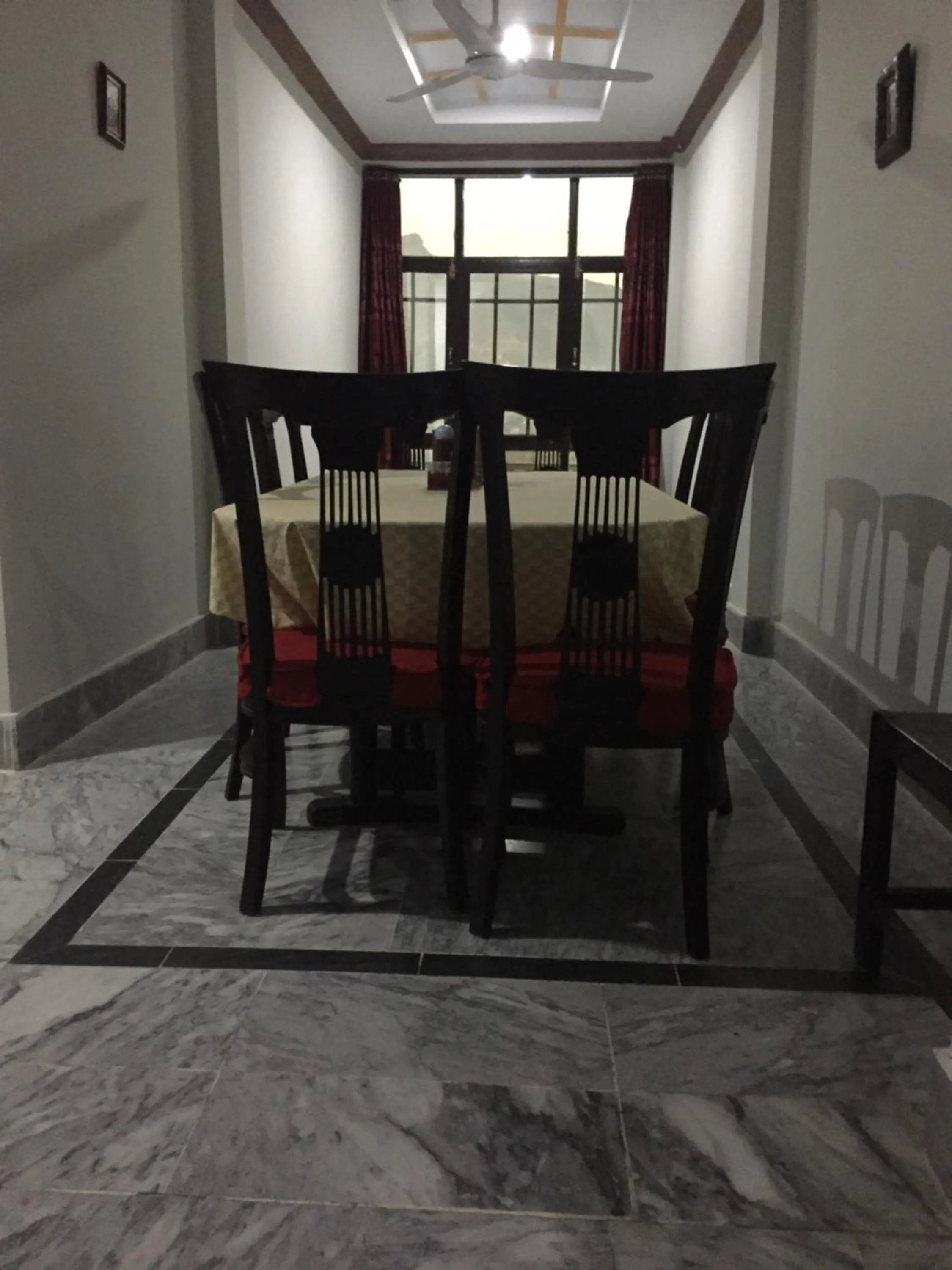 Dining area in SWAT HiLL ViEW RESORT-only for families