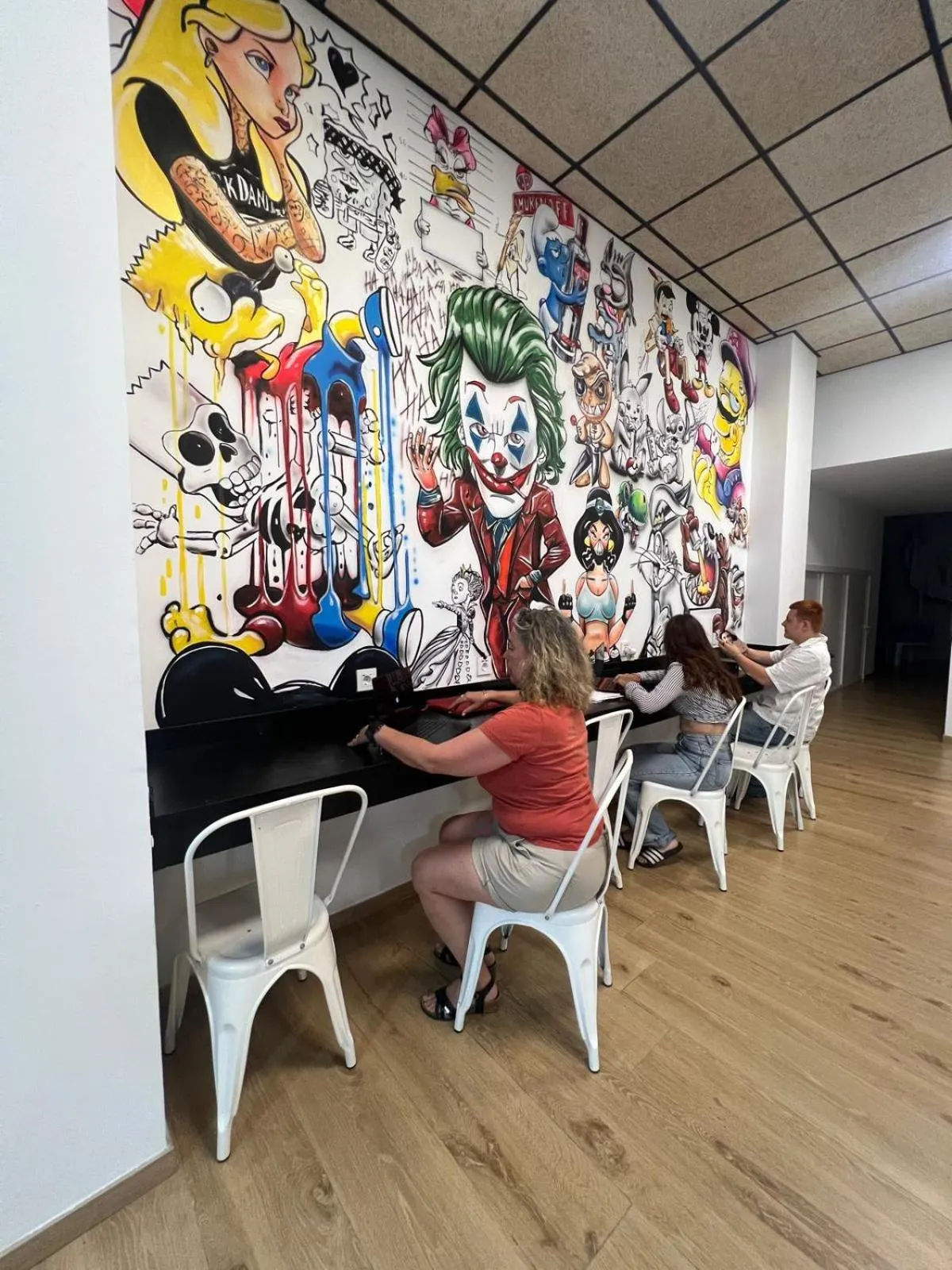 People in Beach & Arts Hostel Valencia