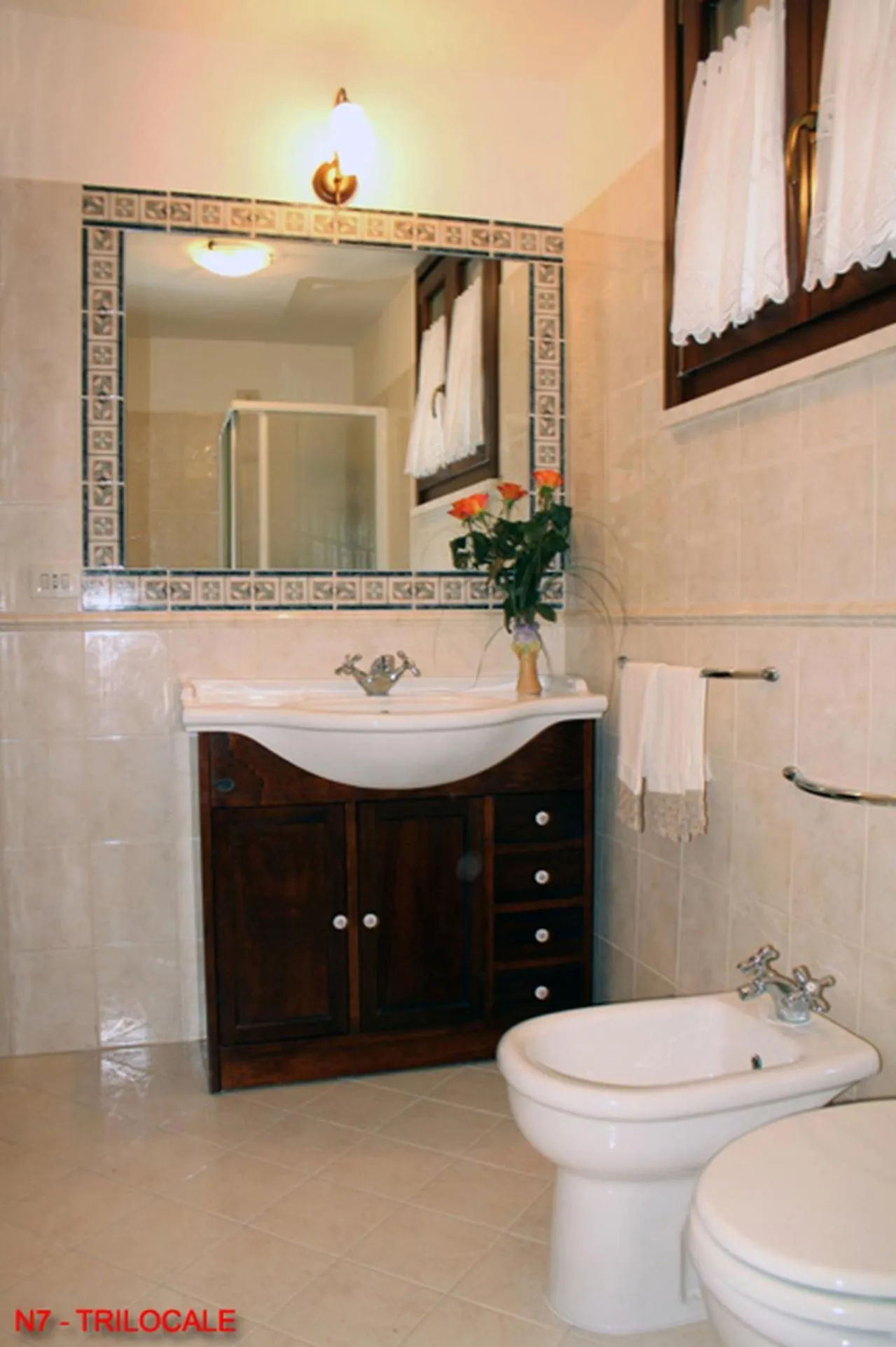 Shower in La casa di Carla