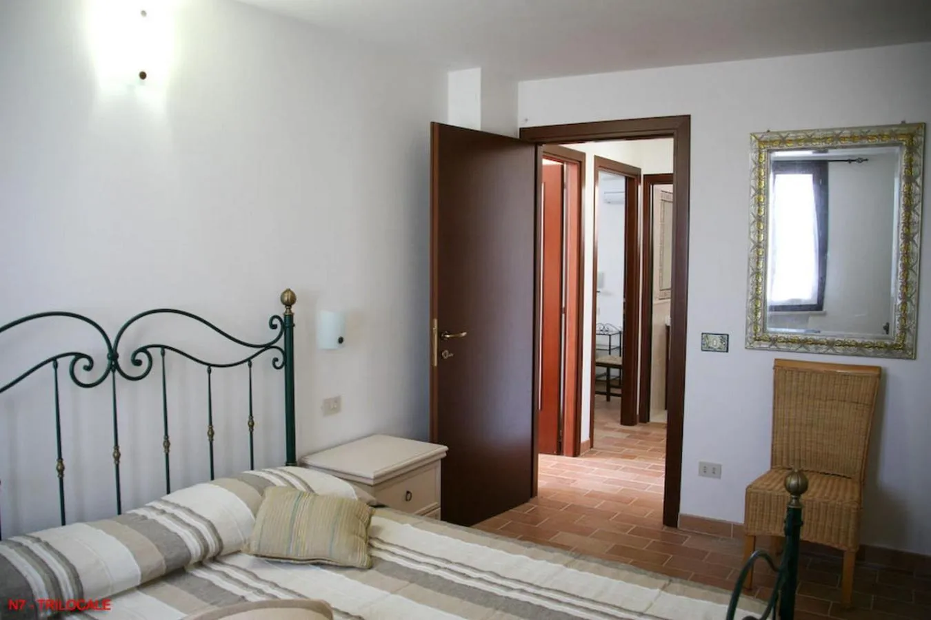 Bed in La casa di Carla