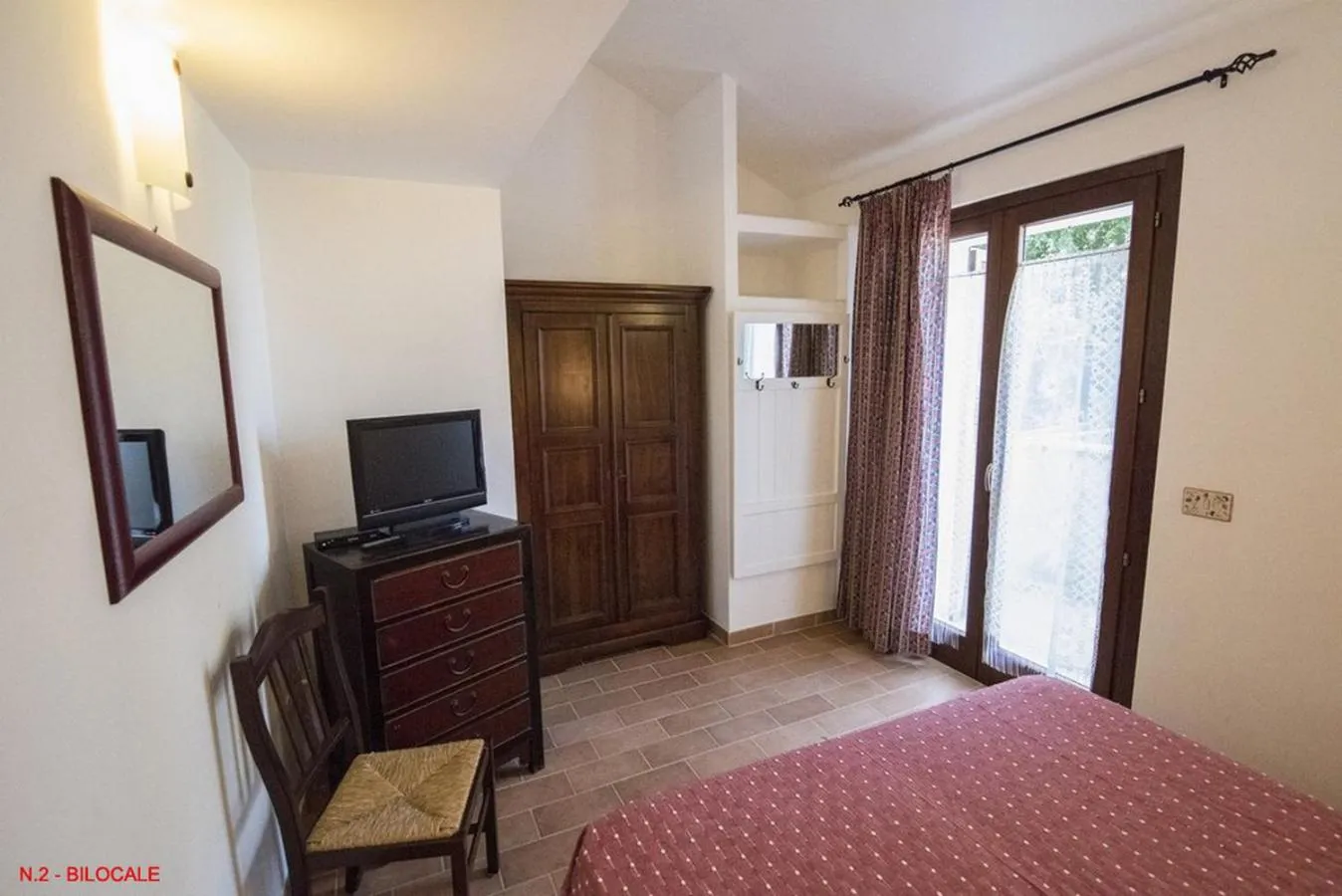 Bed in La casa di Carla