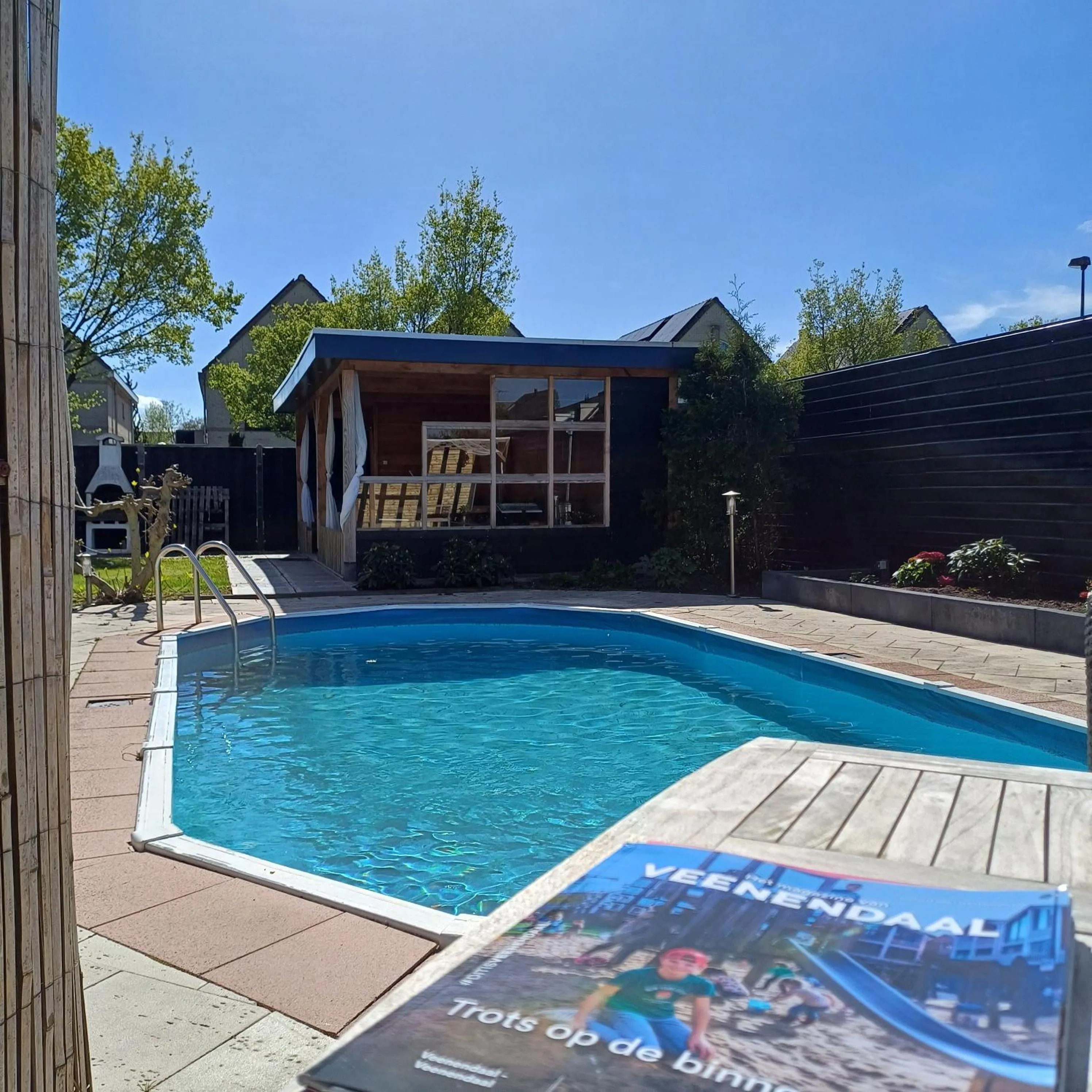 Pool view in East Meets West Bed and Breakfast