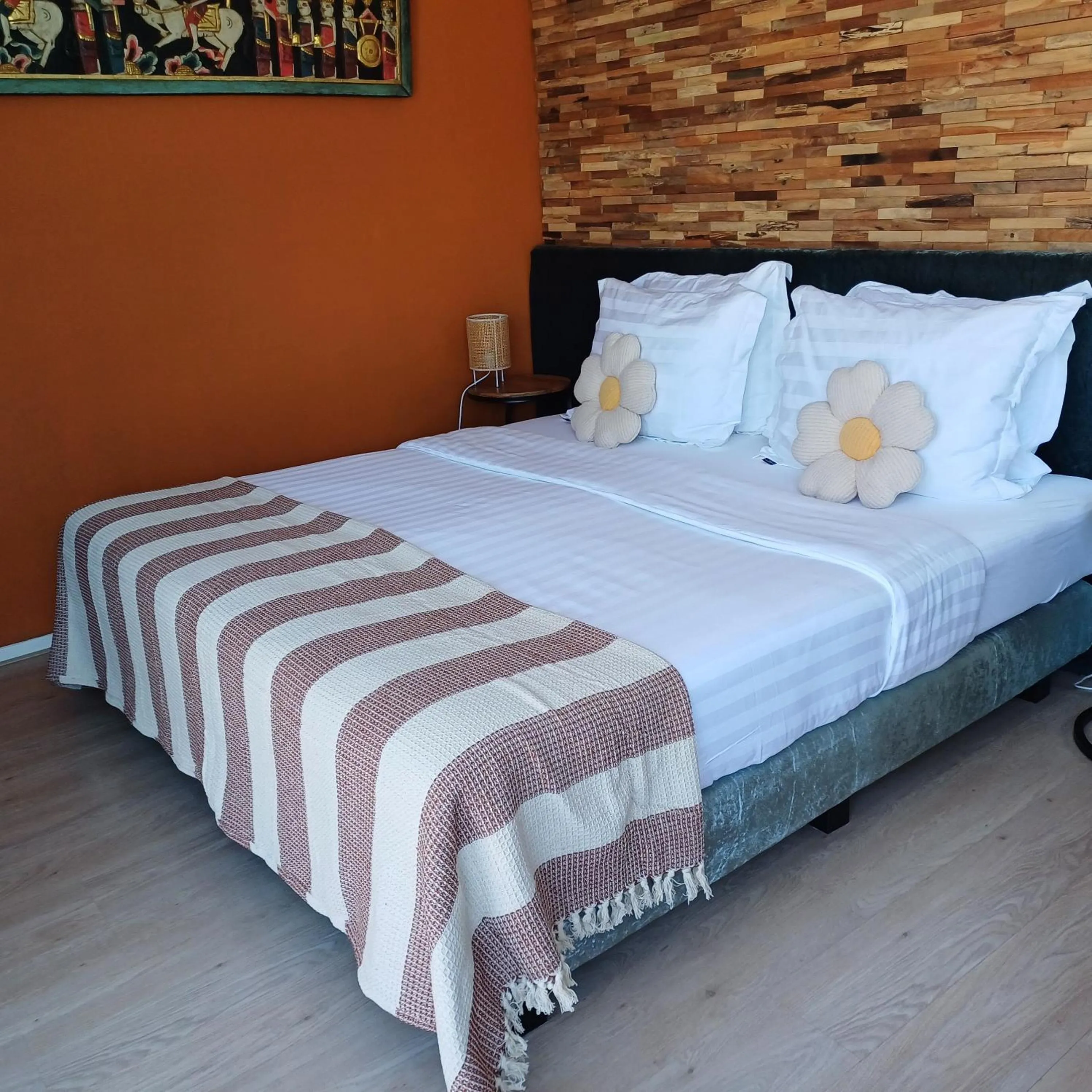 Bed in East Meets West Bed and Breakfast