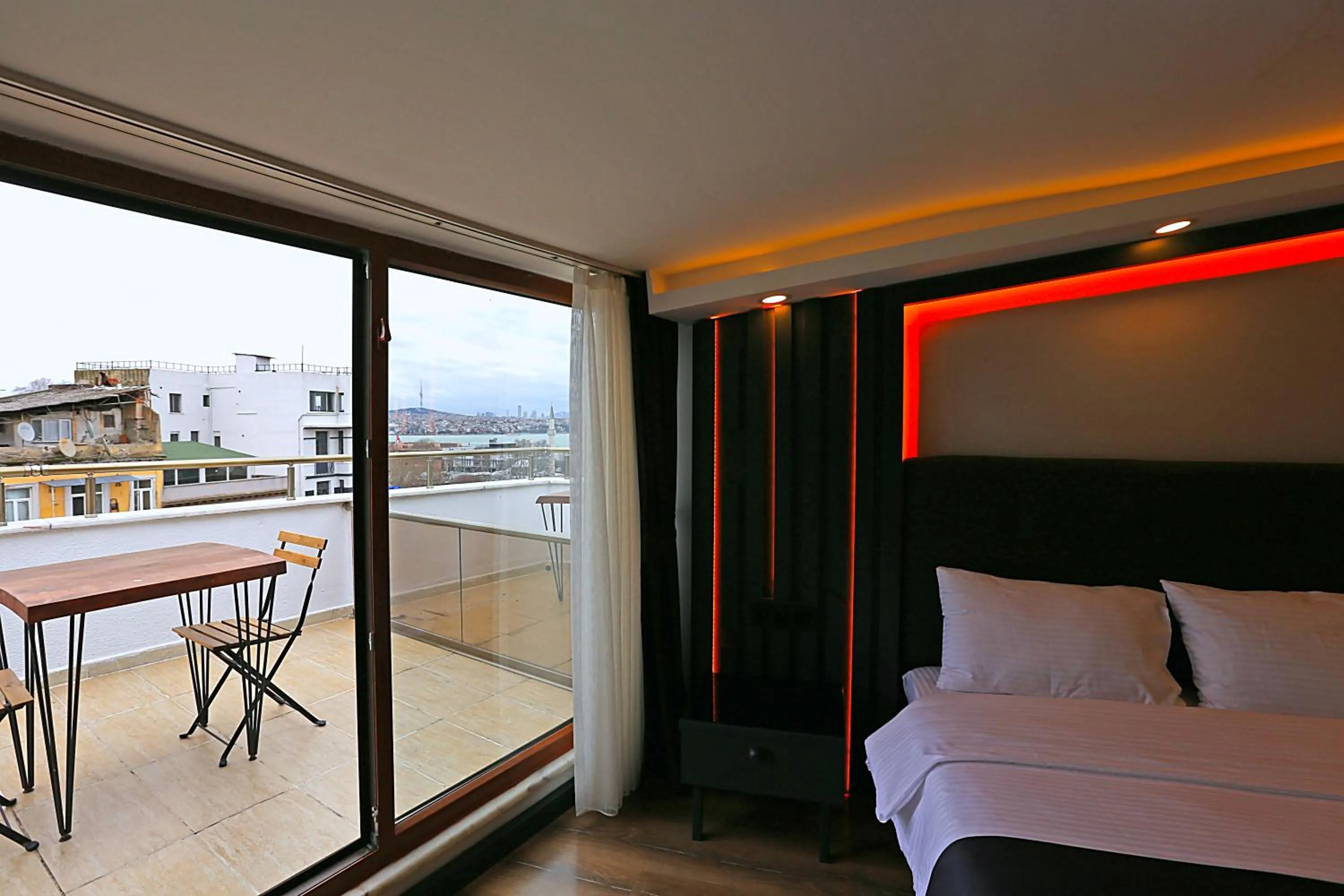 Bed in Galata King Suite Hotel