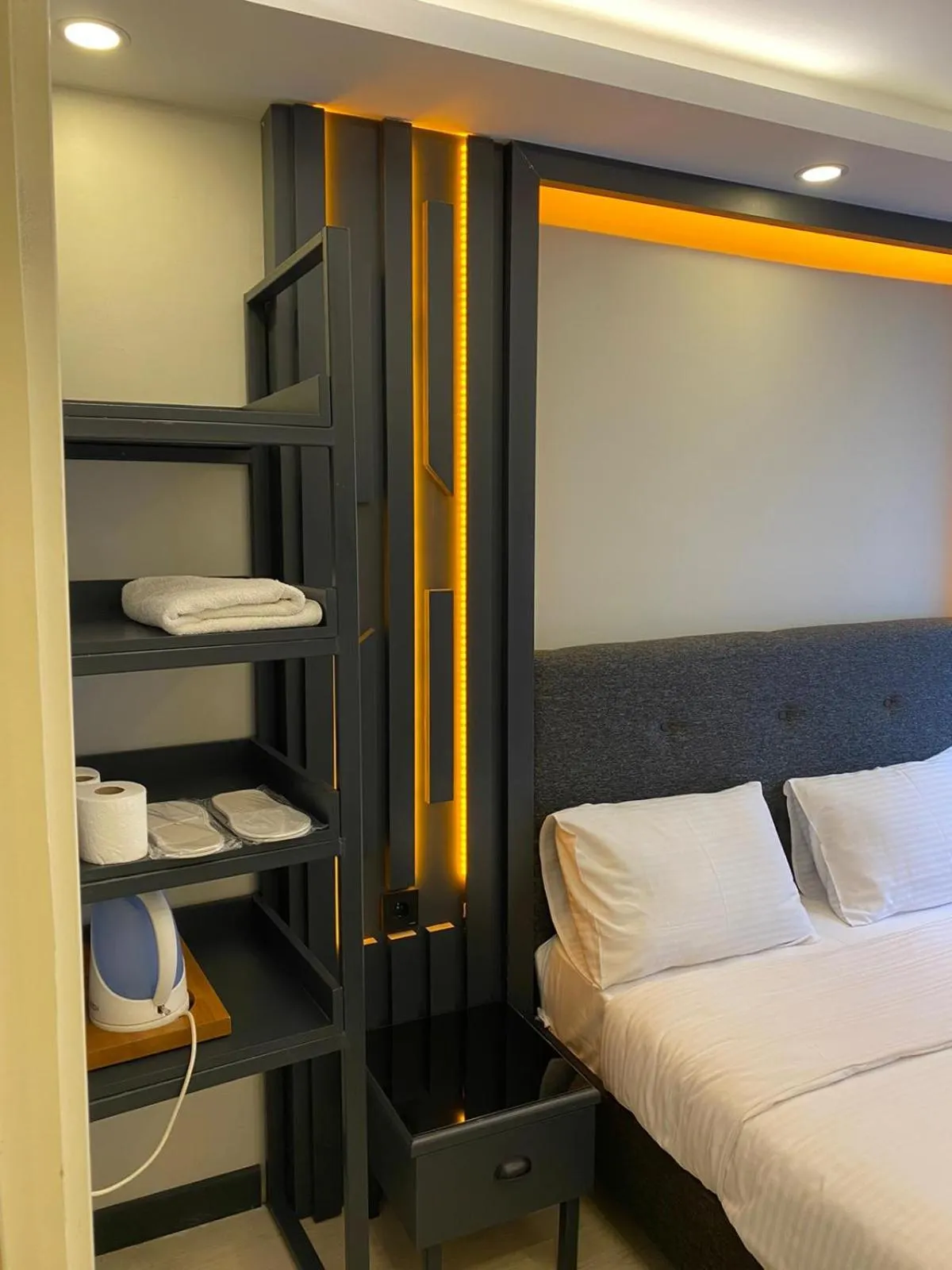 Bed in Galata King Suite Hotel