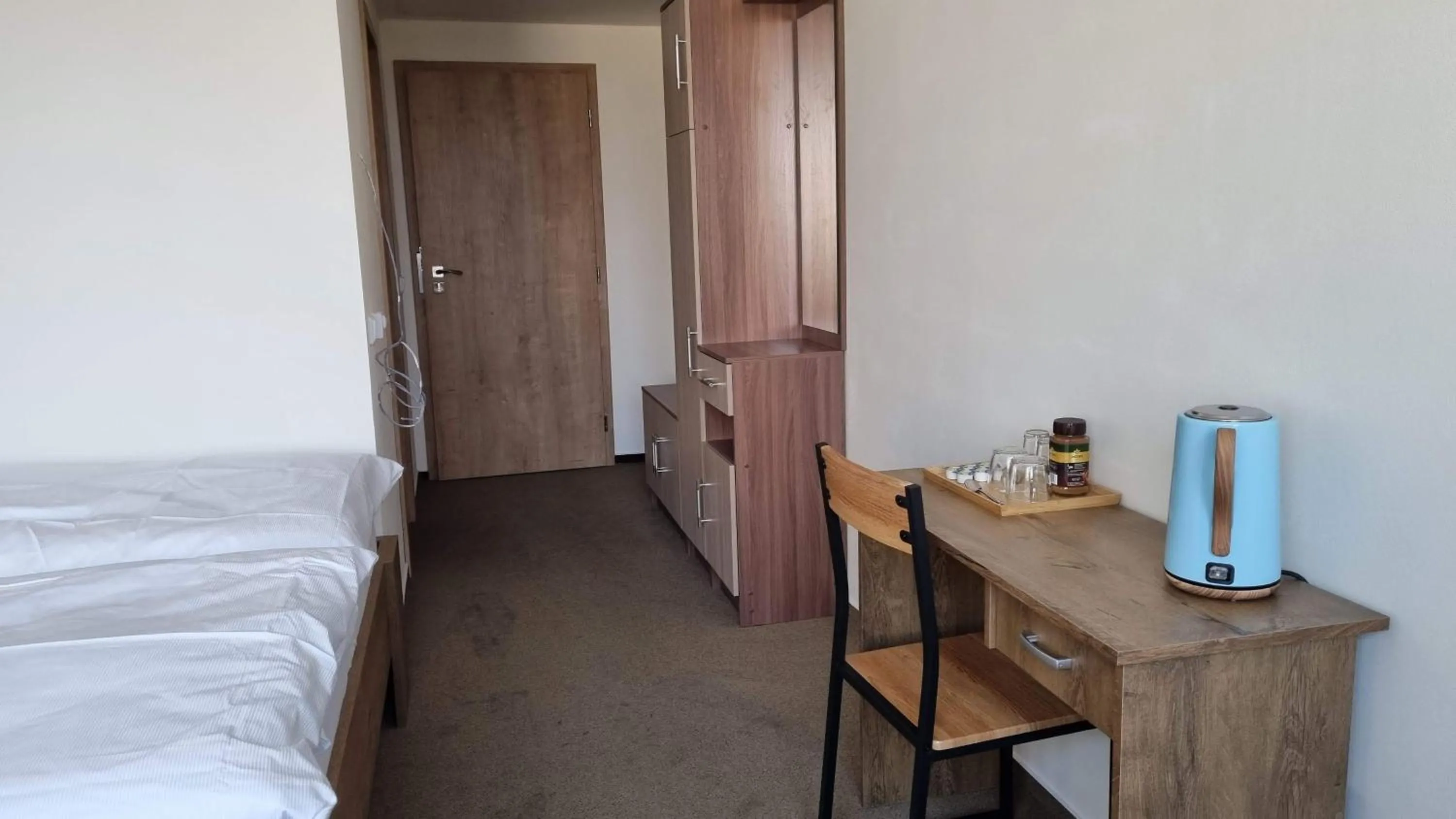 Coffee/tea facilities, Bed in Pension Vinařství Klučov