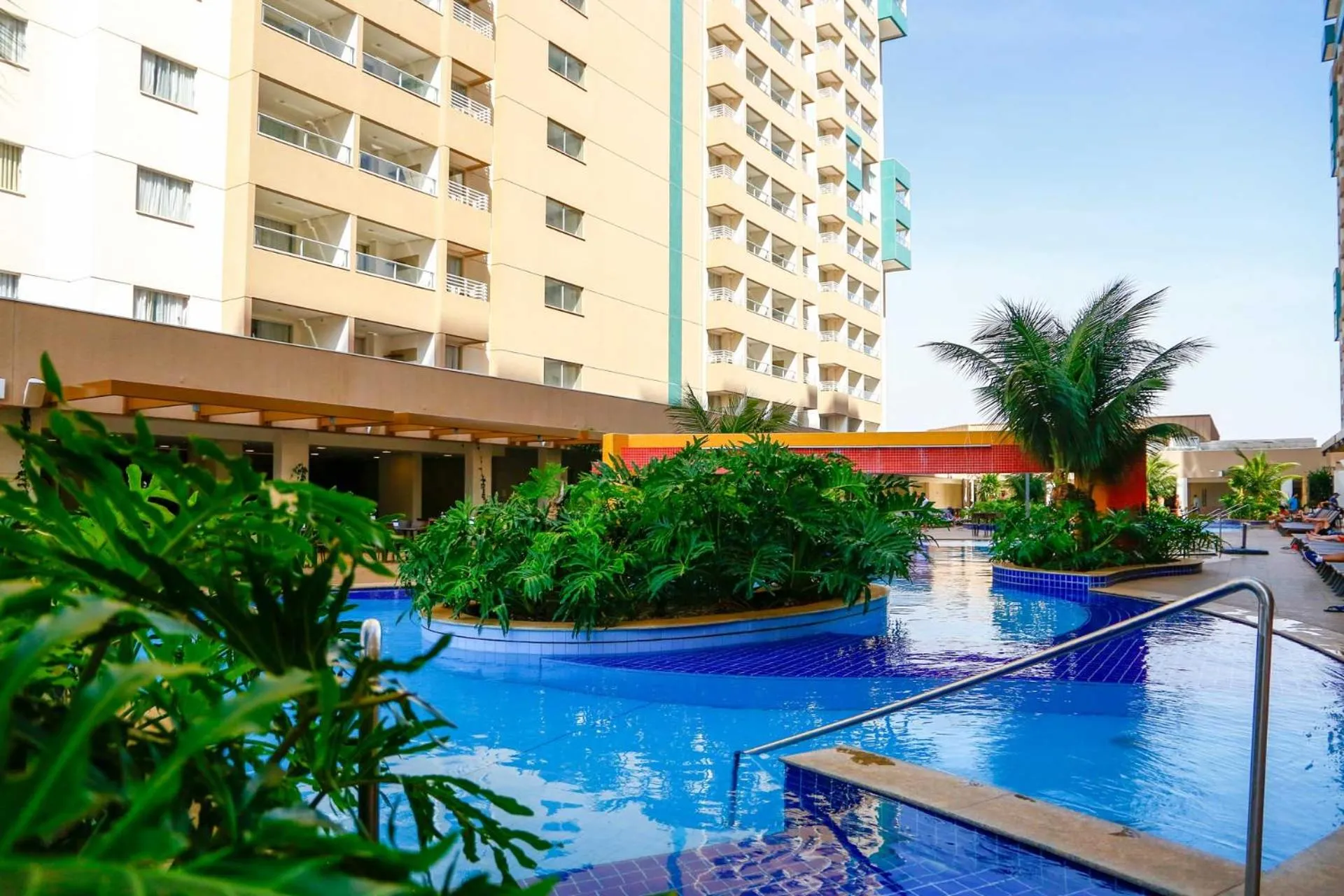 Swimming pool in Olimpia Park Resort - Em frente à portaria do Thermas dos Laranjais