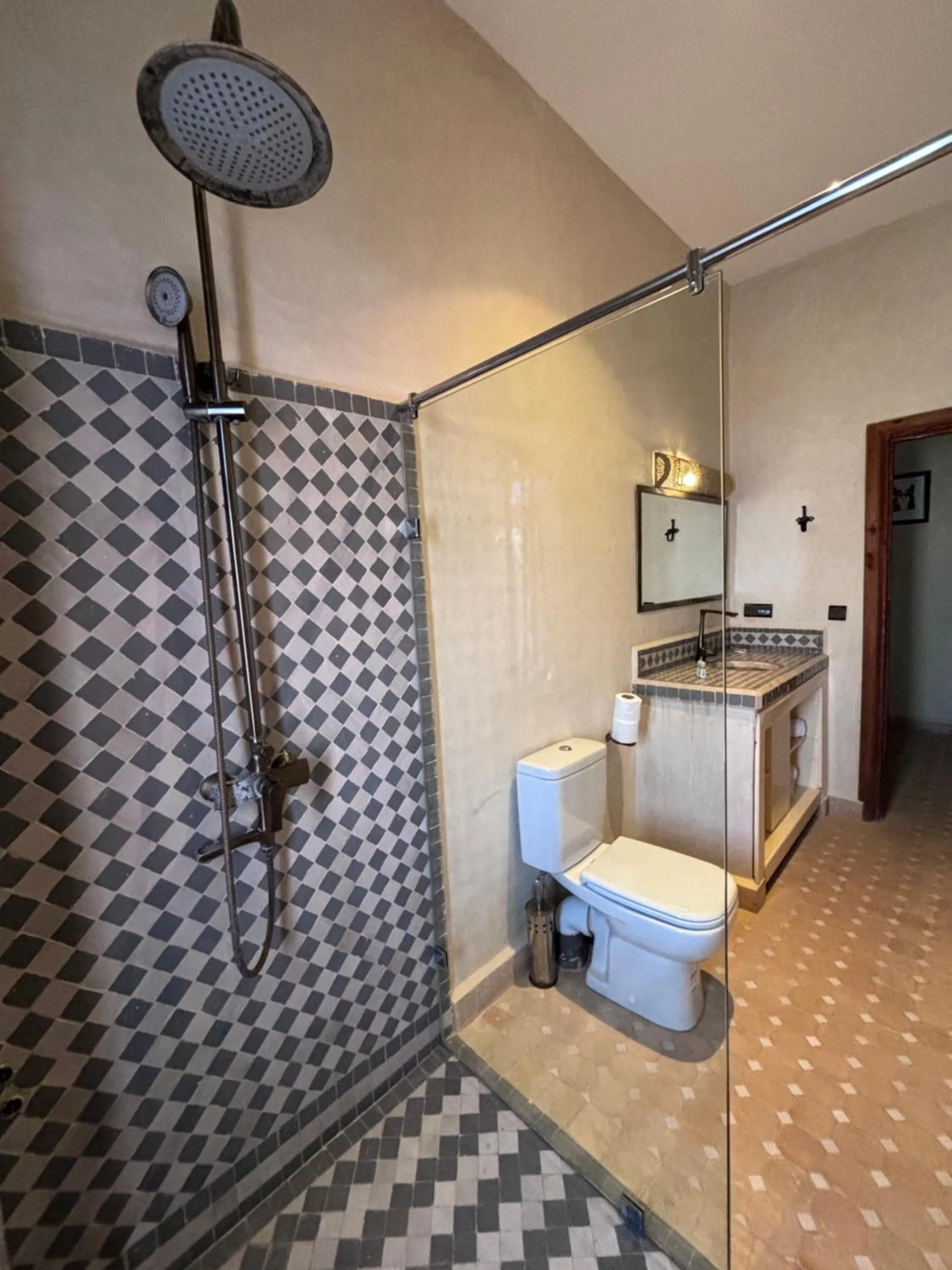 Bathroom in Dar Morocco