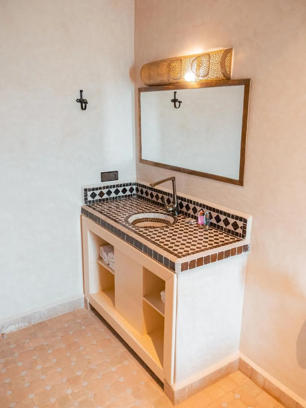 Shower in Dar Morocco