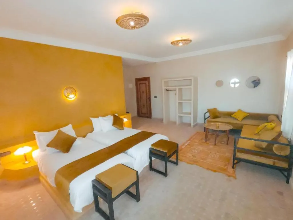 Bathroom, Bed in Dar Morocco