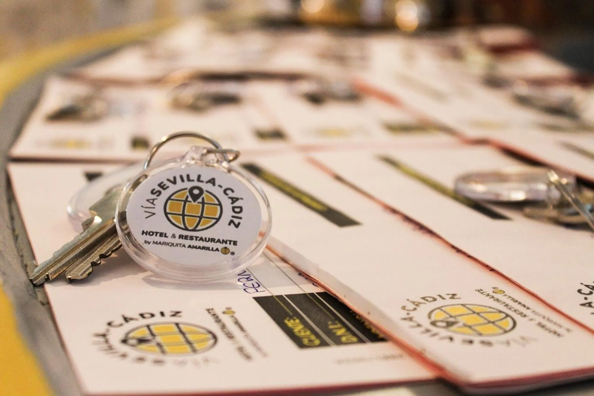 Property logo or sign in Hotel Restaurante Vía Sevilla - Cádiz by MA 22 Puntos