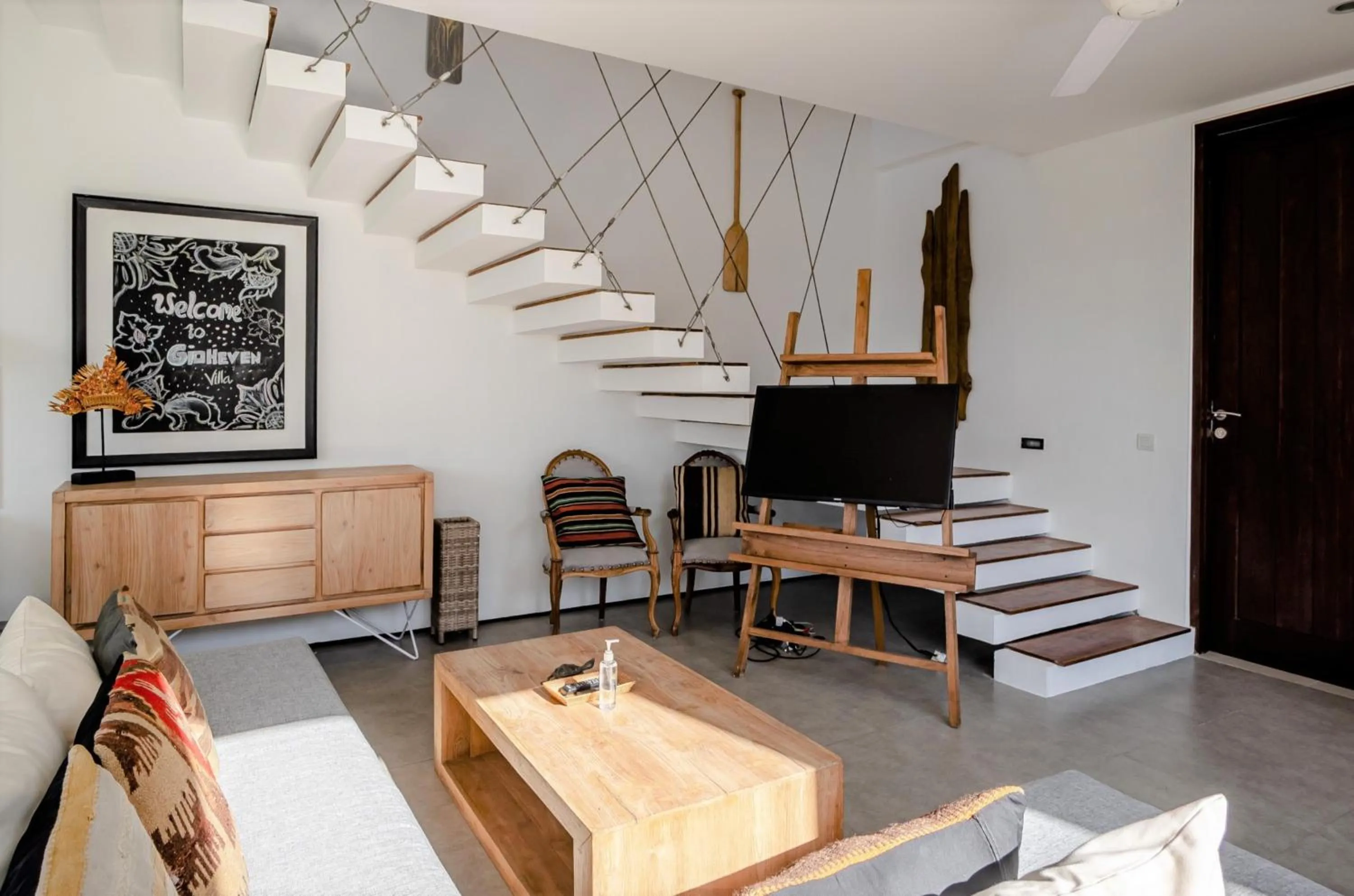 Living room in Gioheven Villa