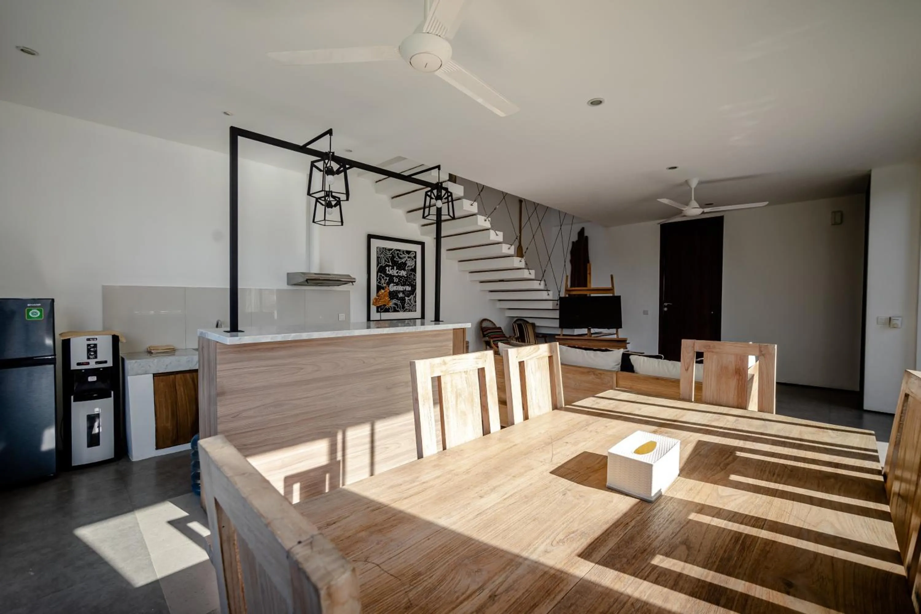 Kitchen or kitchenette in Gioheven Villa