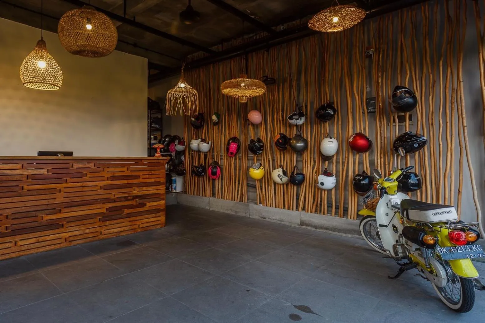 Lobby or reception in Canggu Hype