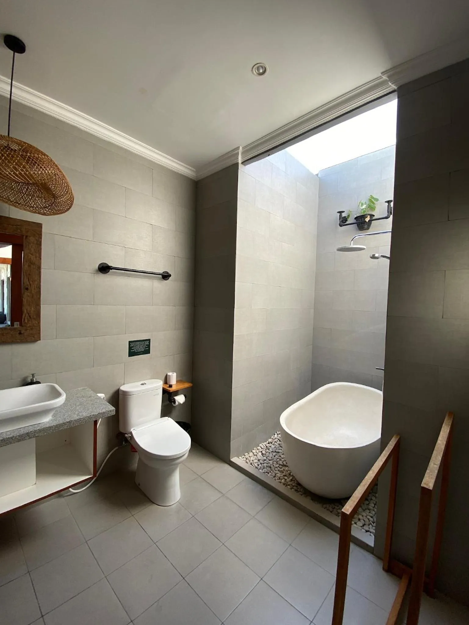 Bathroom in Canggu Hype