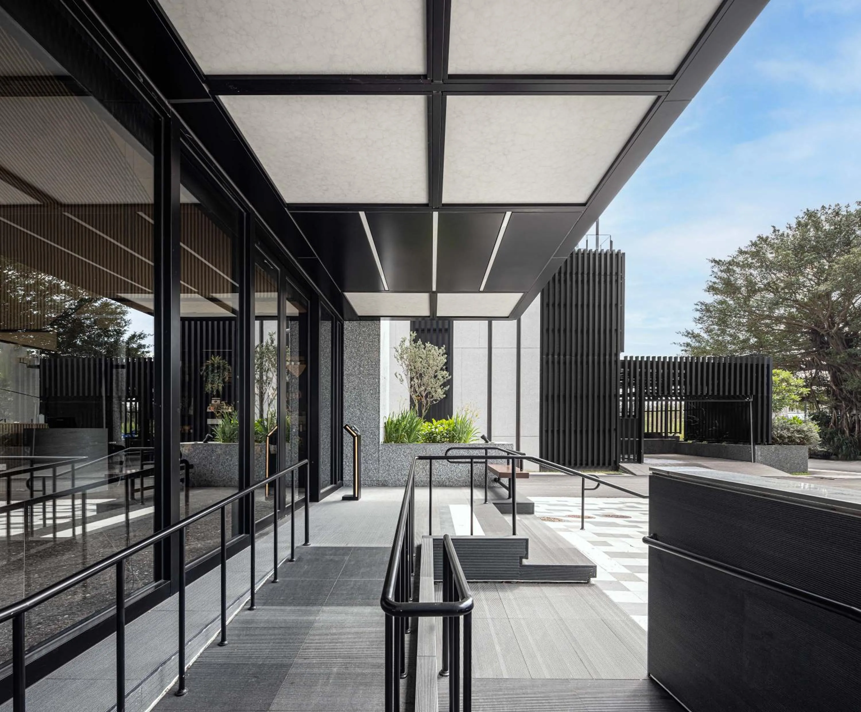 Property building in The Moment Hotel Hualien by Lakeshore