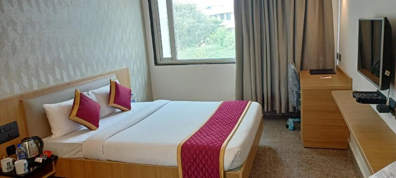 Bedroom, Bed in ICON Express by BHAGINI Hoodi