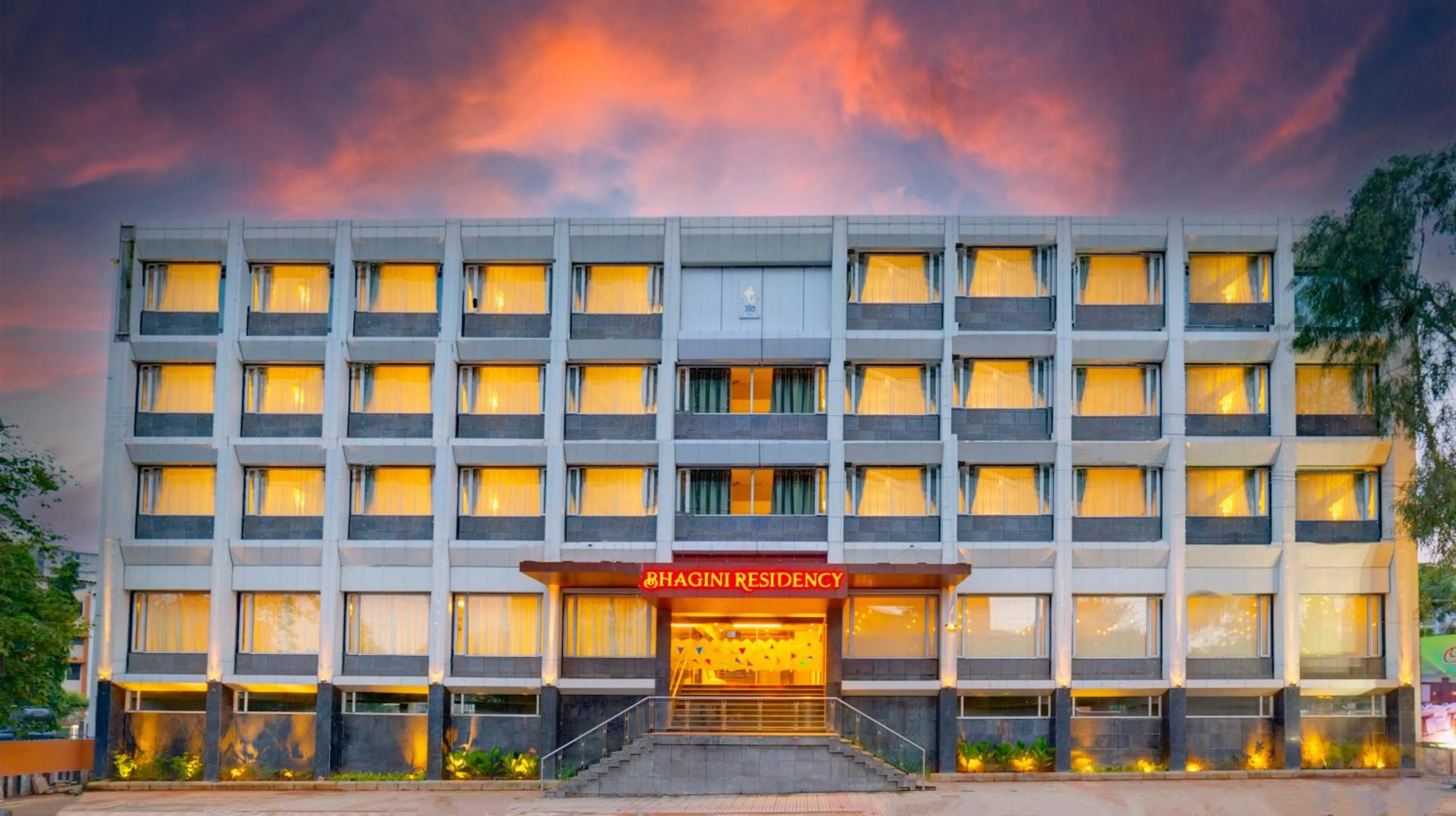 Facade/entrance in ICON Express by BHAGINI Hoodi