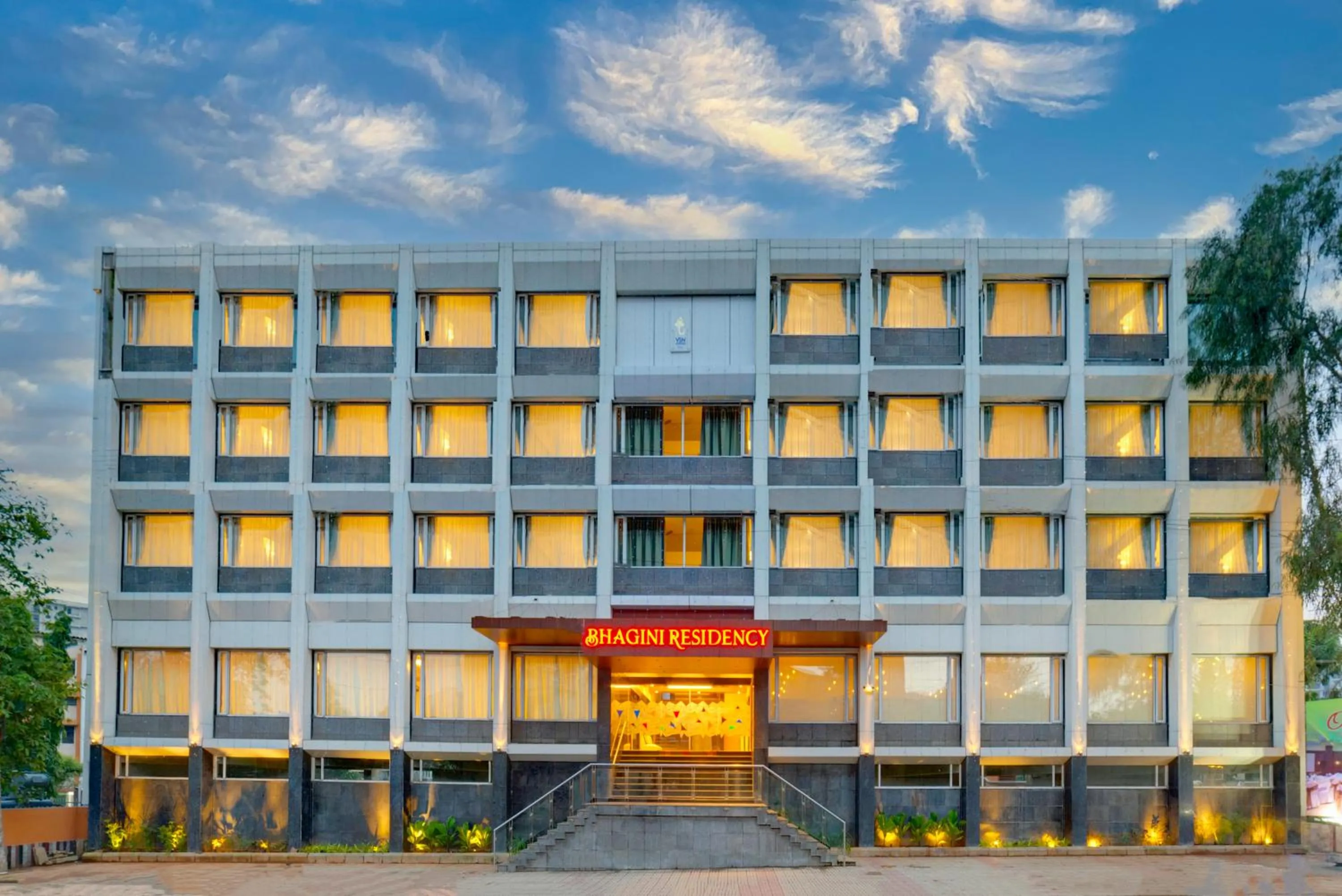 Property building in ICON Express by BHAGINI Hoodi