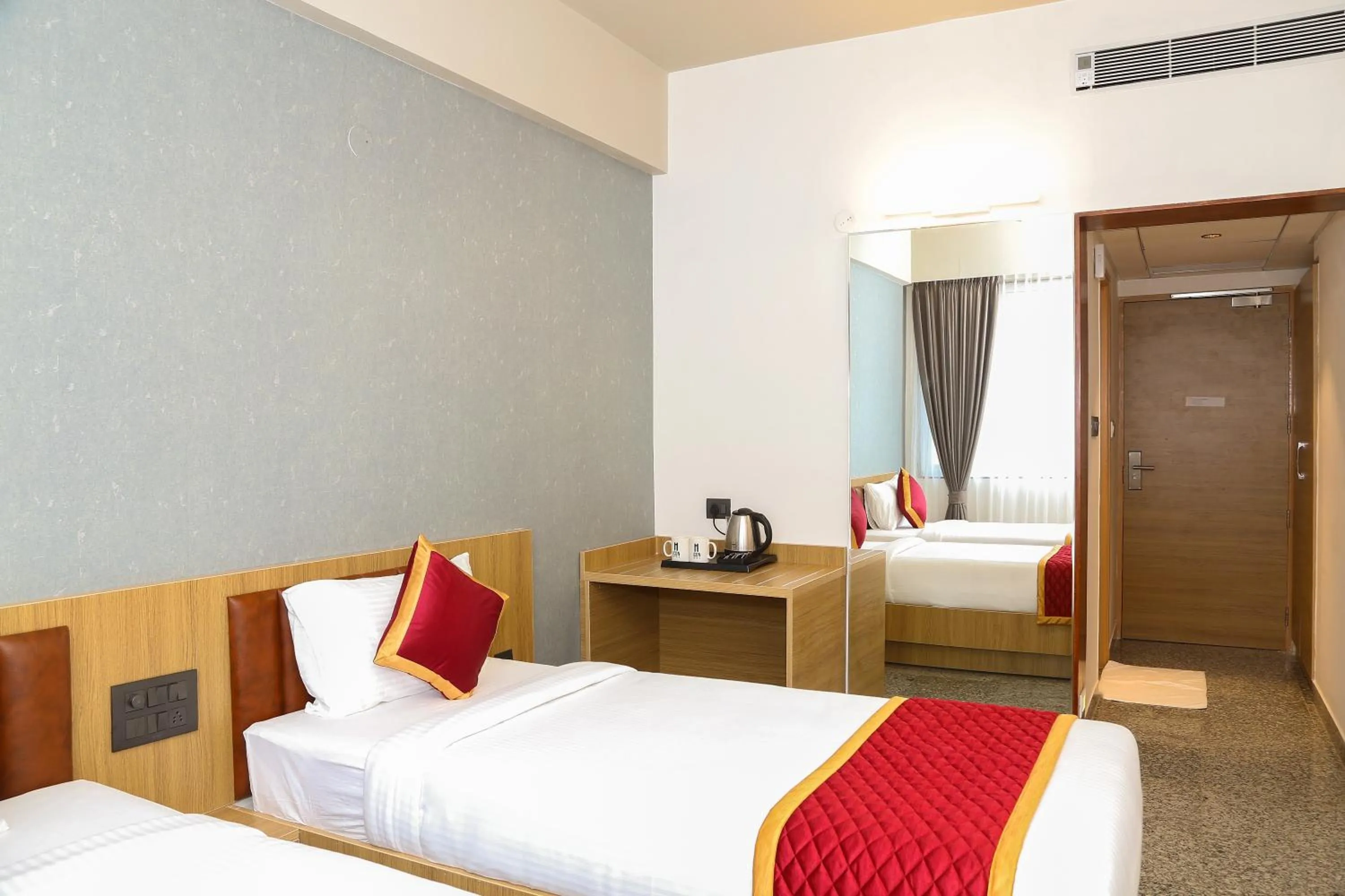 Bed in ICON Express by BHAGINI Hoodi