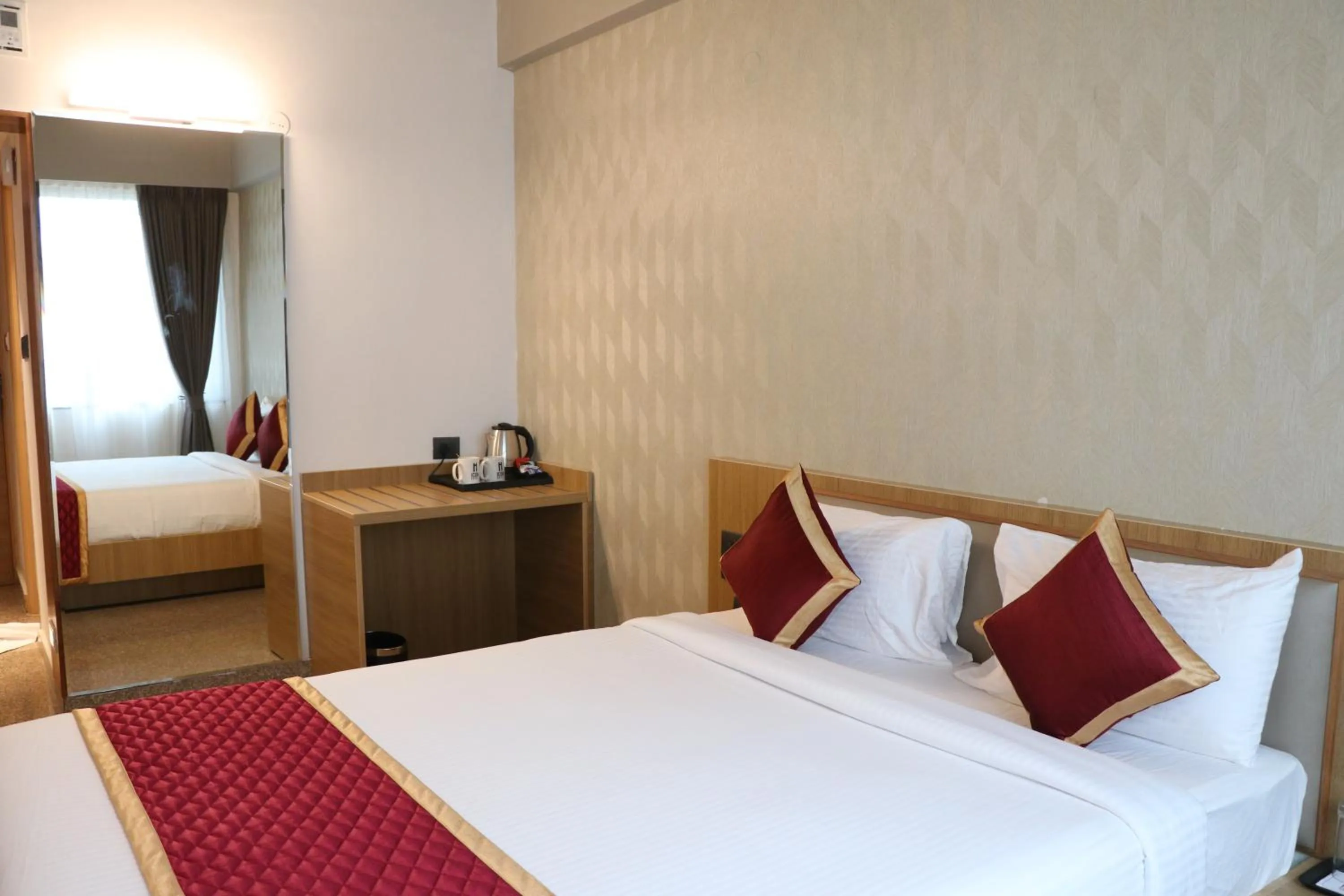 Bed in ICON Express by BHAGINI Hoodi