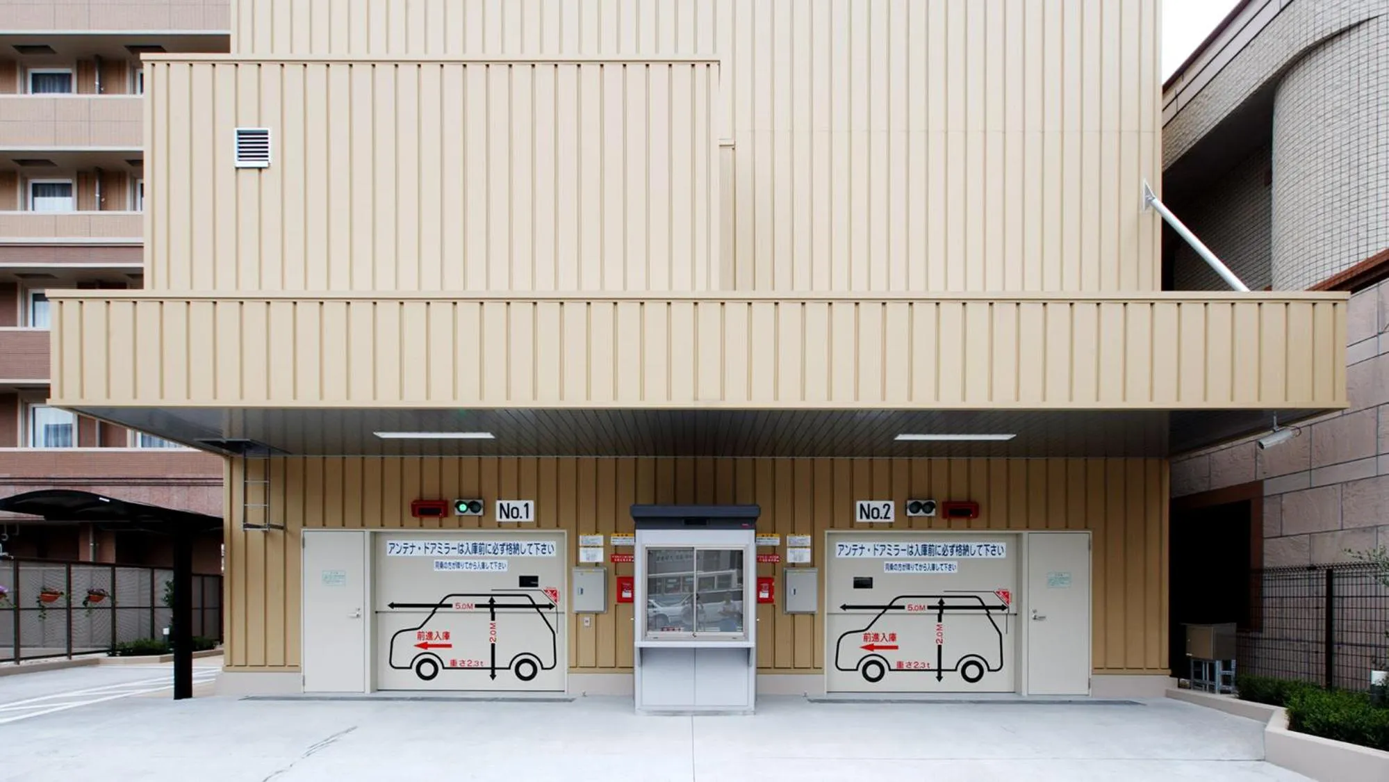 Parking in Toyoko Inn Sasebo Ekimae