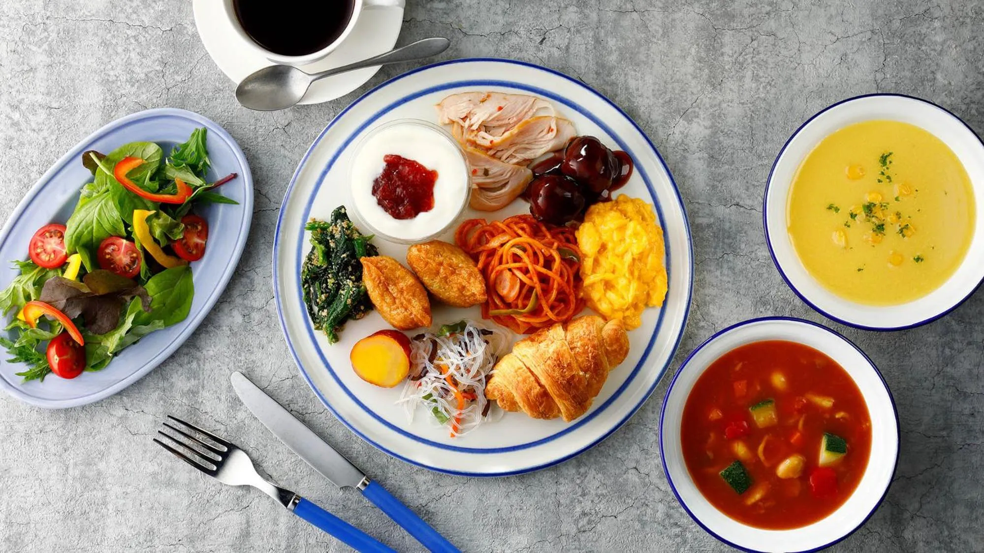 Breakfast in Toyoko Inn Kagoshima chuo eki Higashi guchi