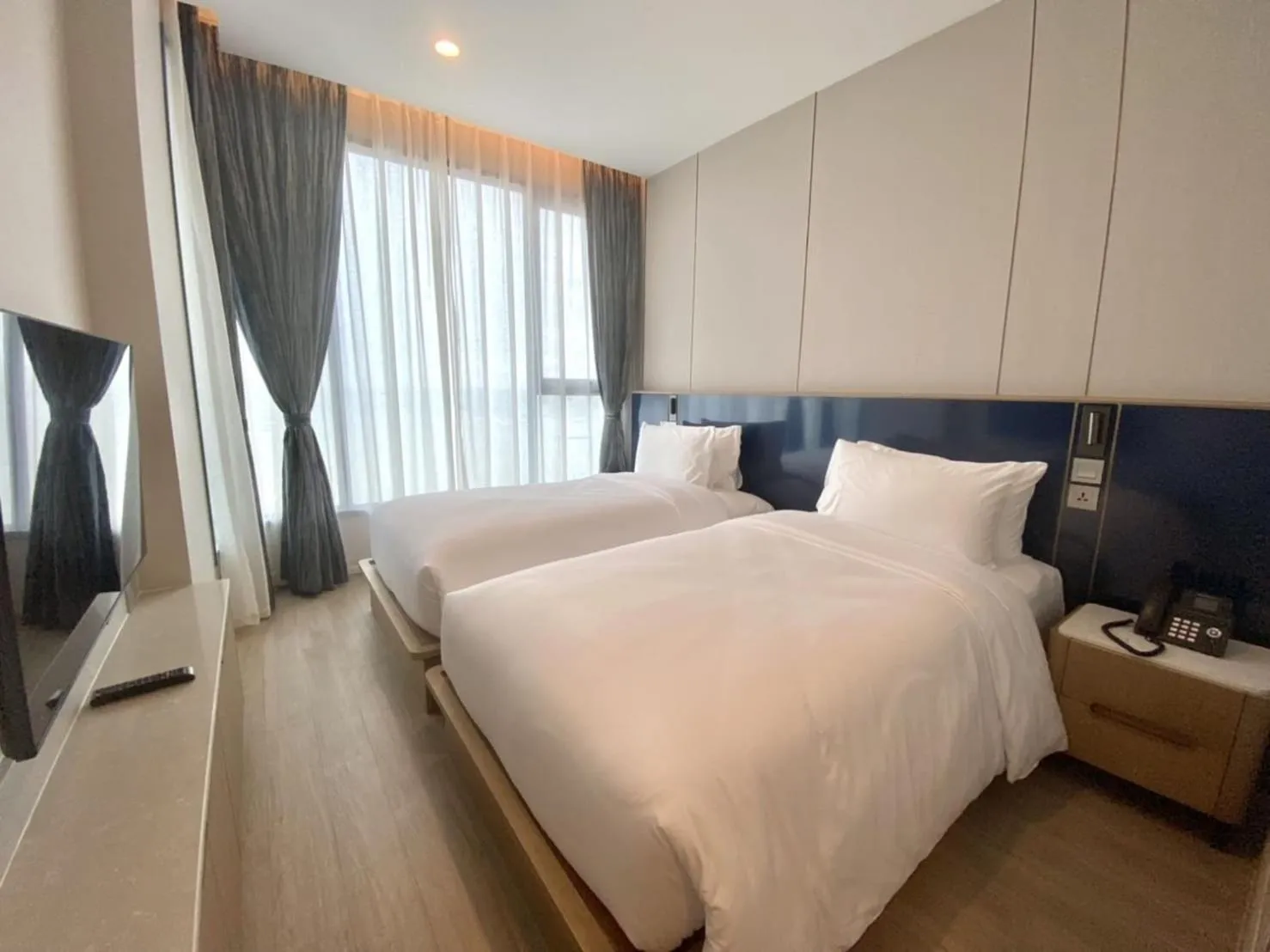 Bedroom, Bed in S Sriracha Hotel & Residence