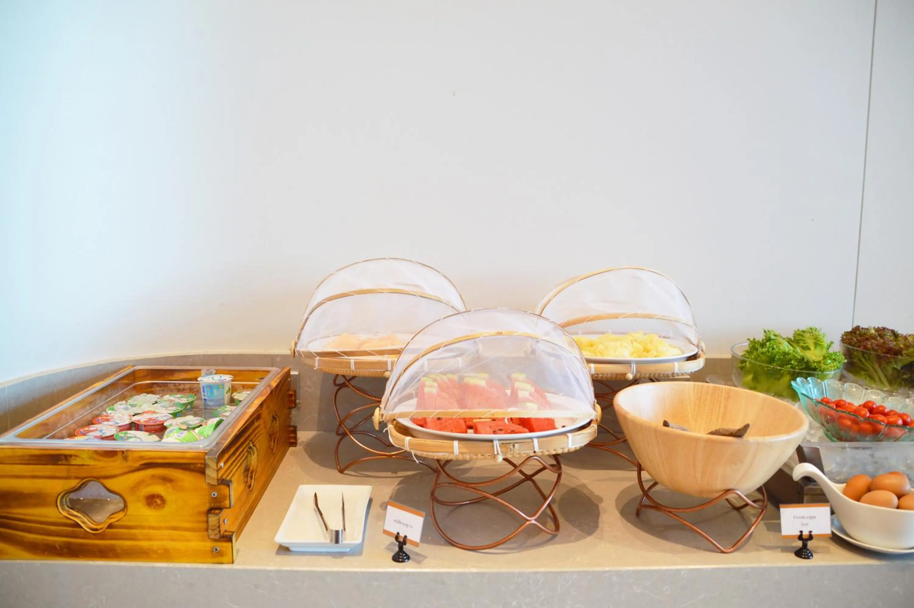 Buffet breakfast in S Sriracha Hotel & Residence