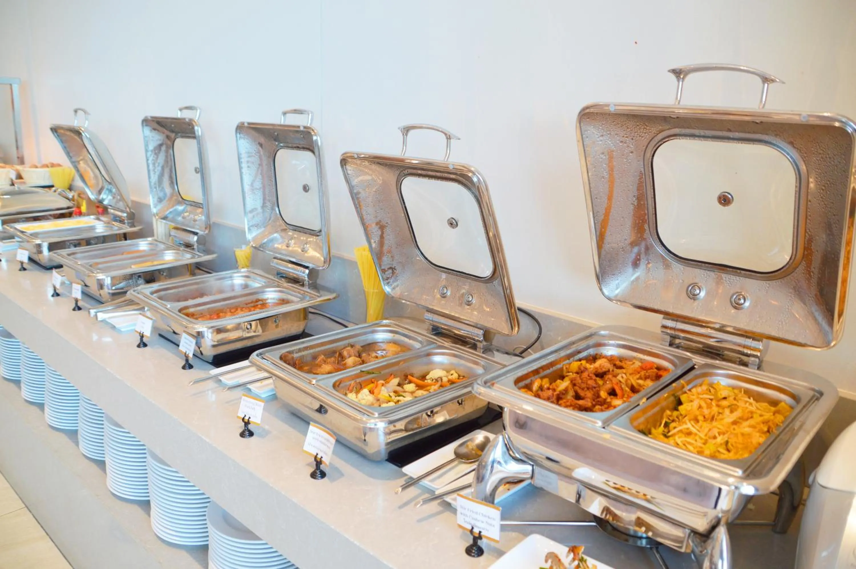 Buffet breakfast in S Sriracha Hotel & Residence