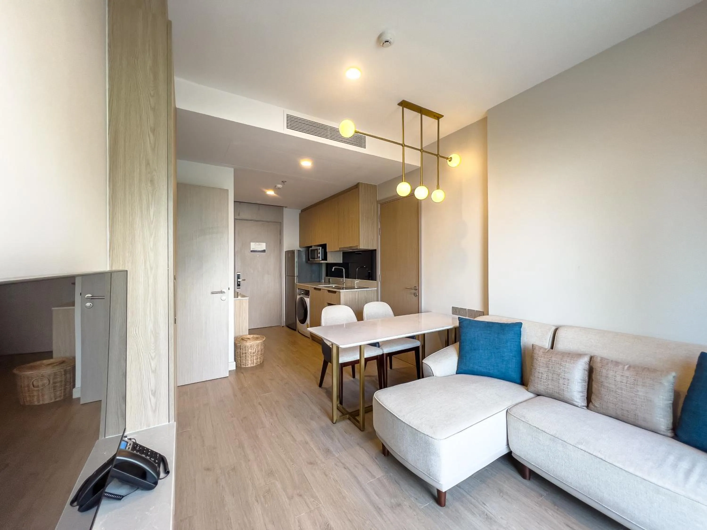 Living room in S Sriracha Hotel & Residence