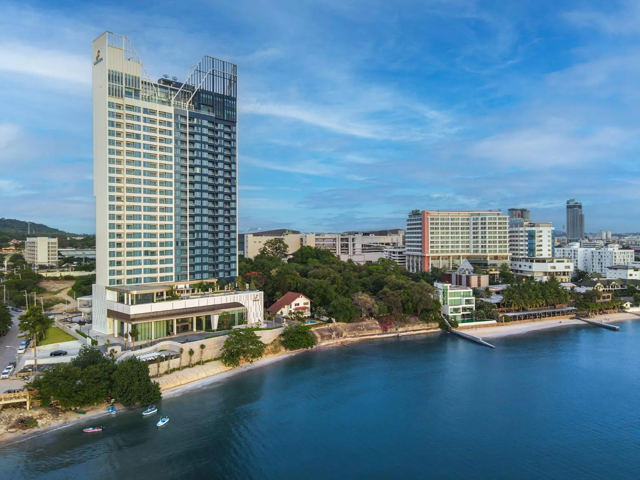 Property building in S Sriracha Hotel & Residence