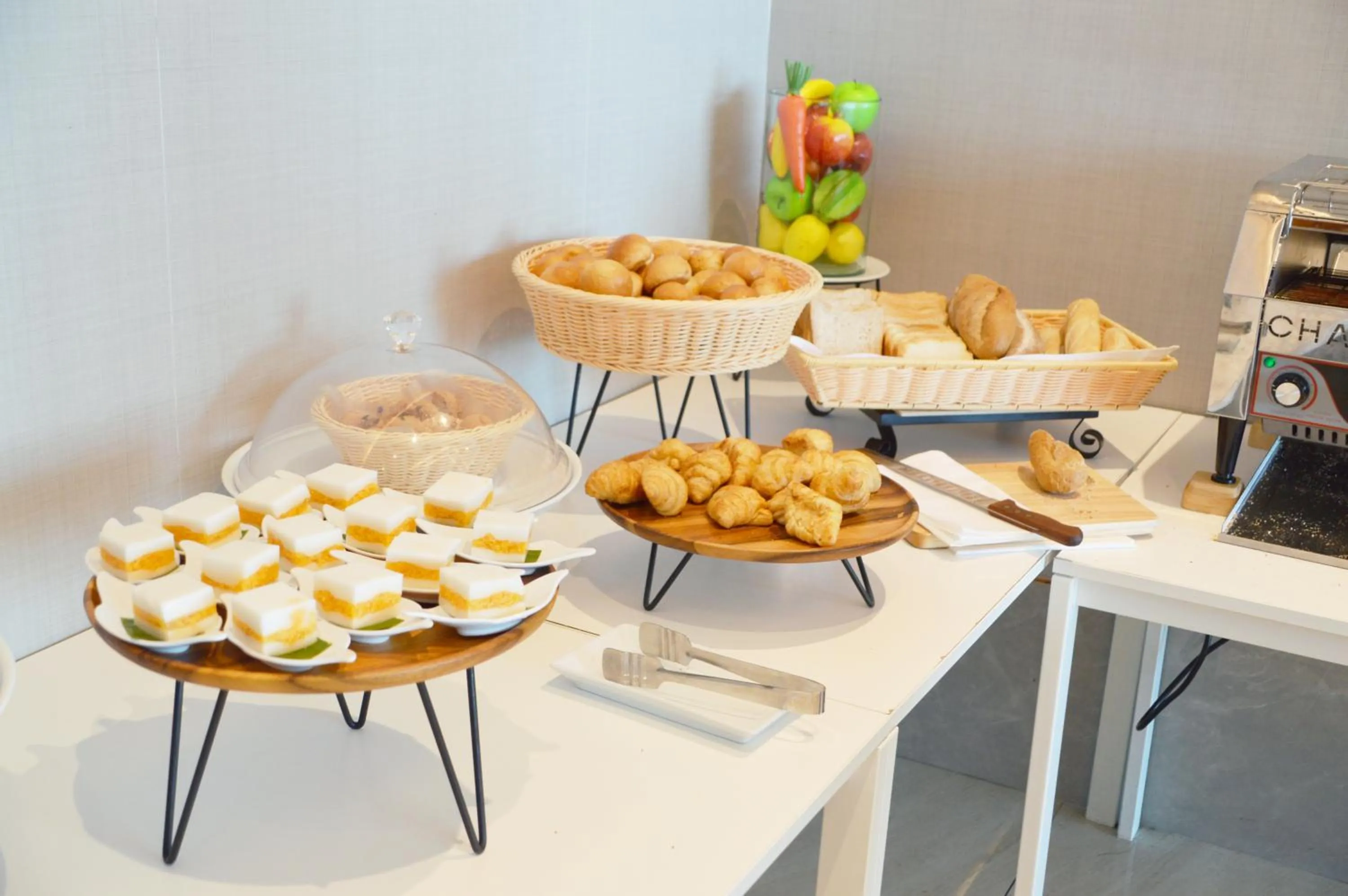 Buffet breakfast in S Sriracha Hotel & Residence