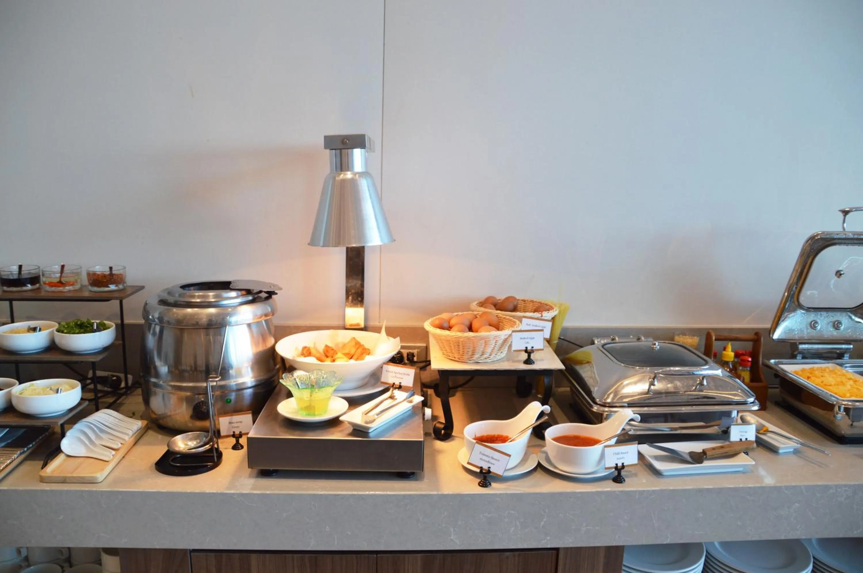 Buffet breakfast in S Sriracha Hotel & Residence