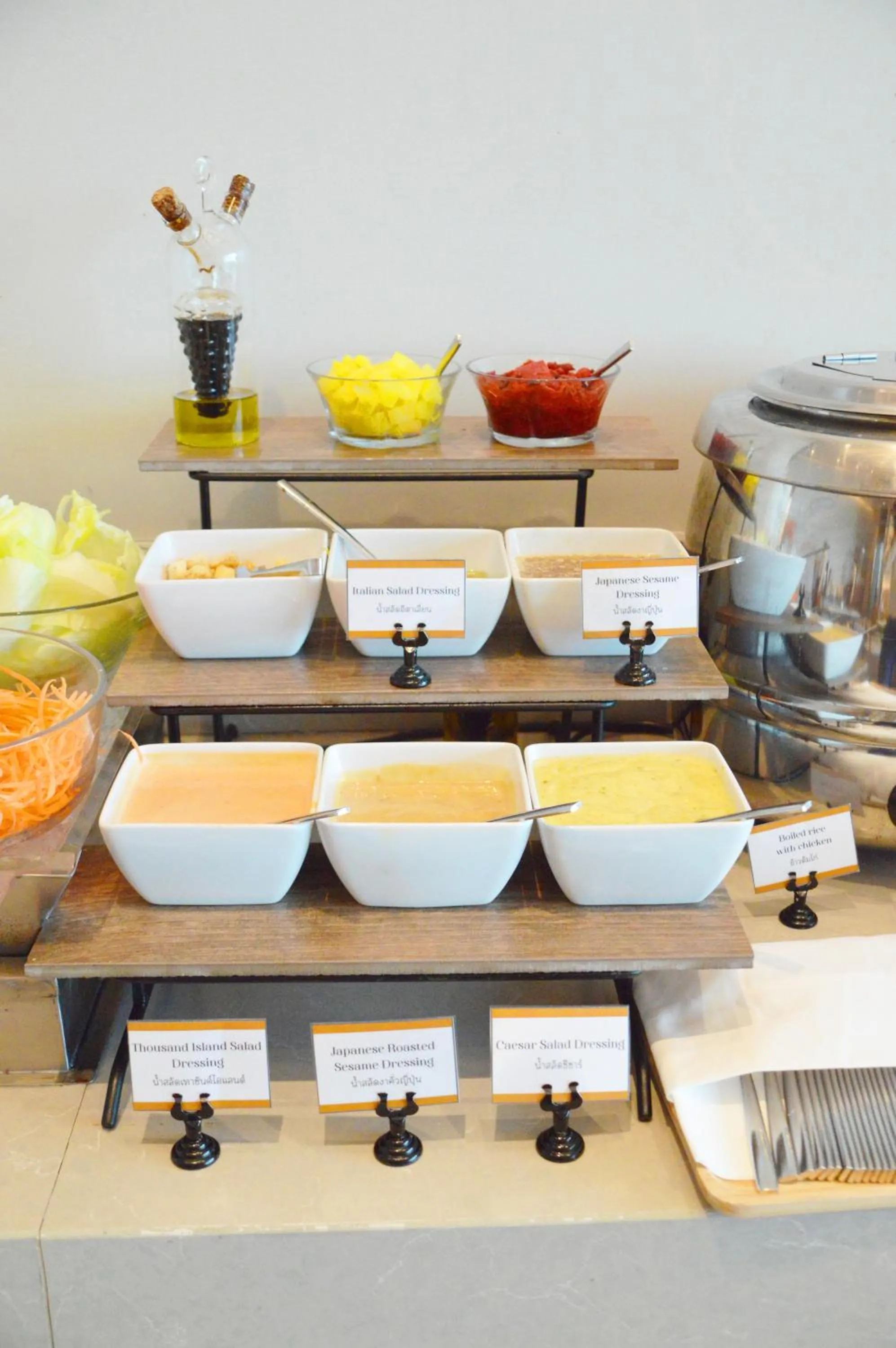 Buffet breakfast in S Sriracha Hotel & Residence