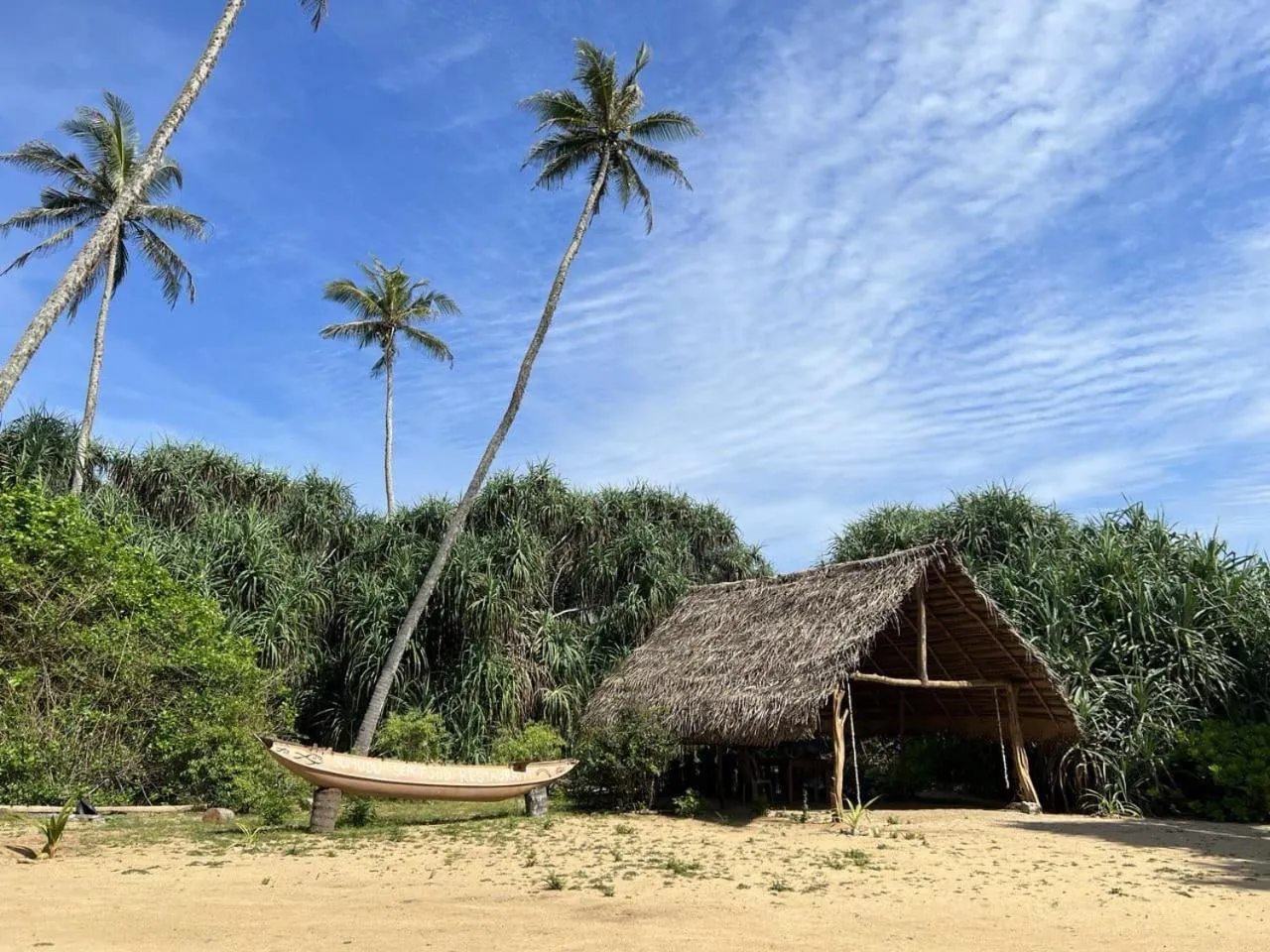 Natural landscape in Lagoon gate Tangalle Resort