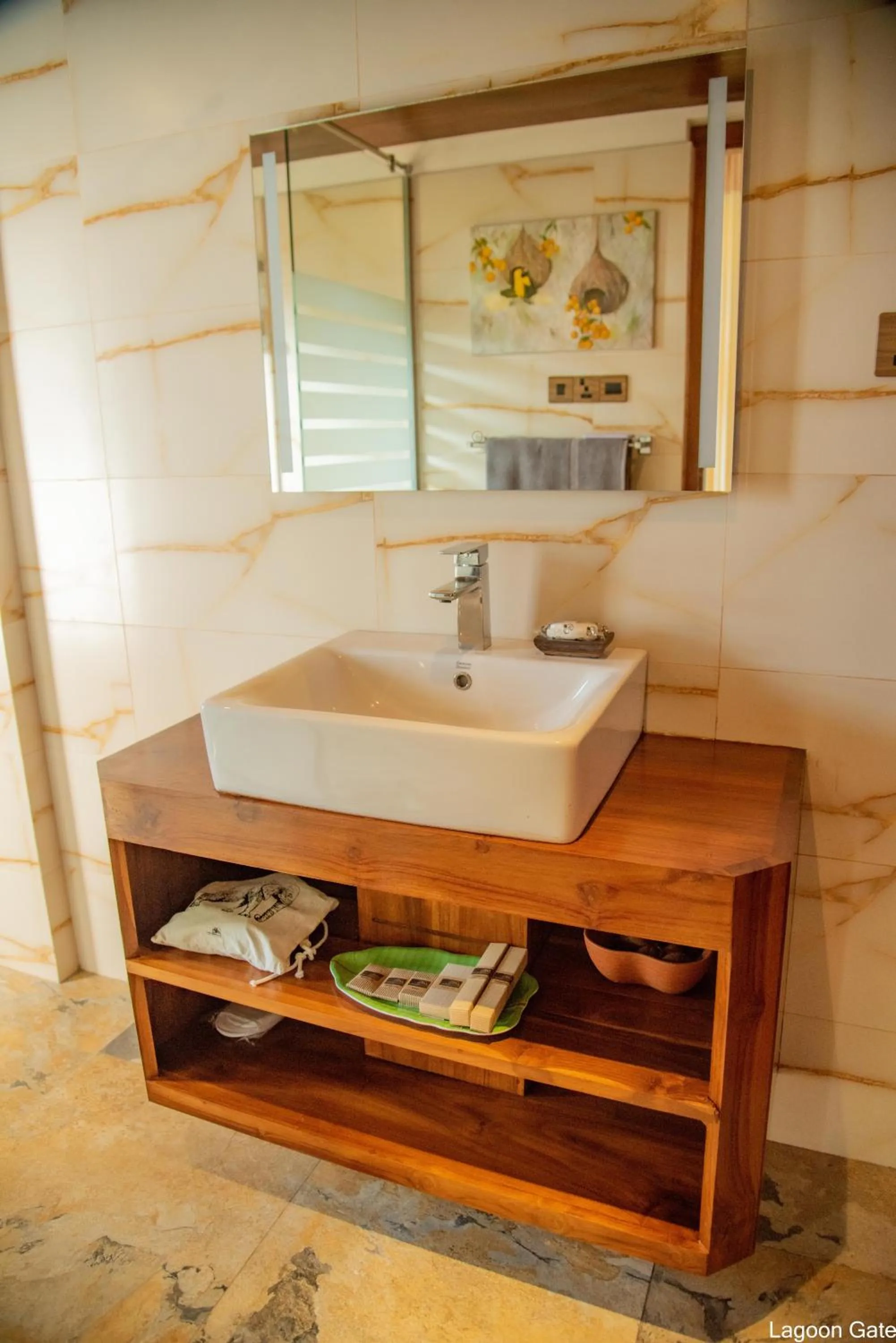 Bathroom in Lagoon gate Tangalle Resort