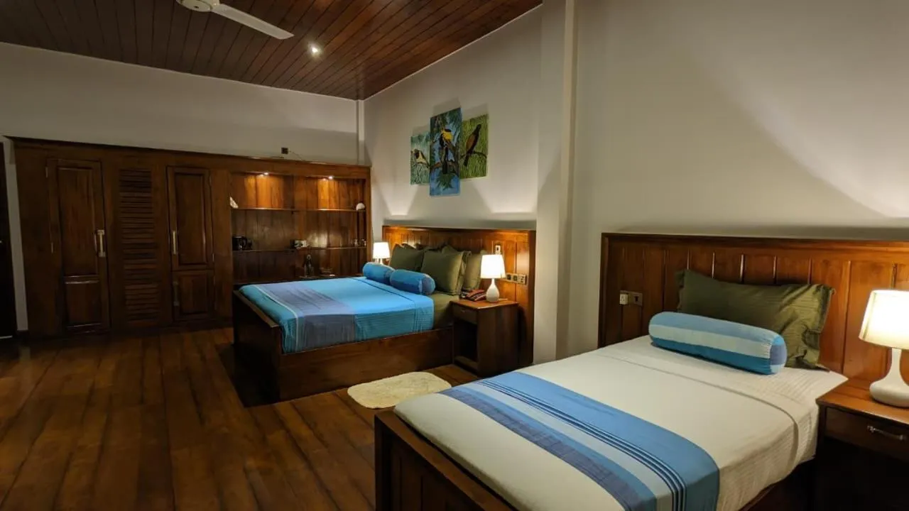 Bed in Lagoon gate Tangalle Resort