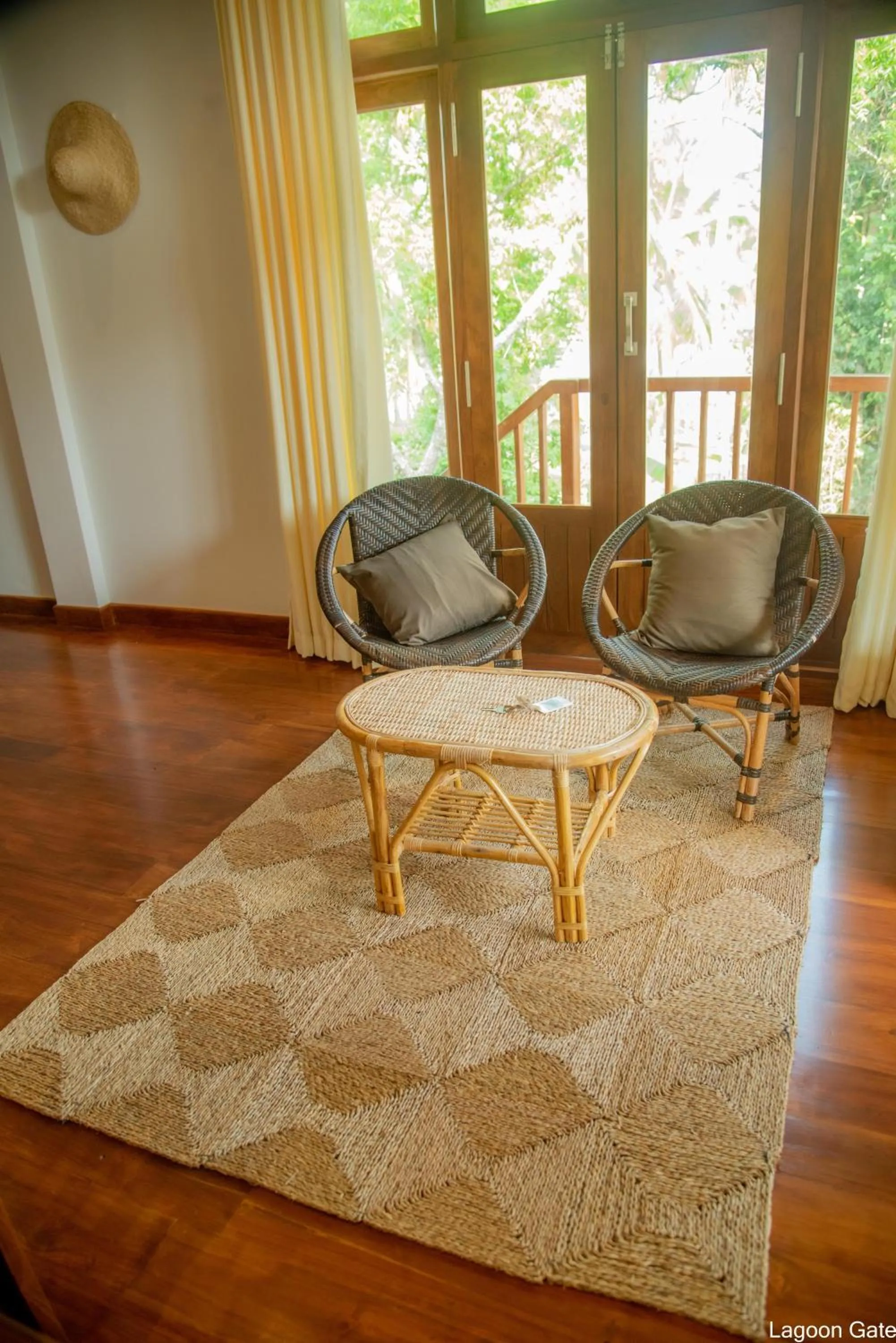 Living room in Lagoon gate Tangalle Resort