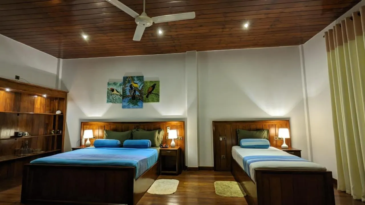 Bed in Lagoon gate Tangalle Resort