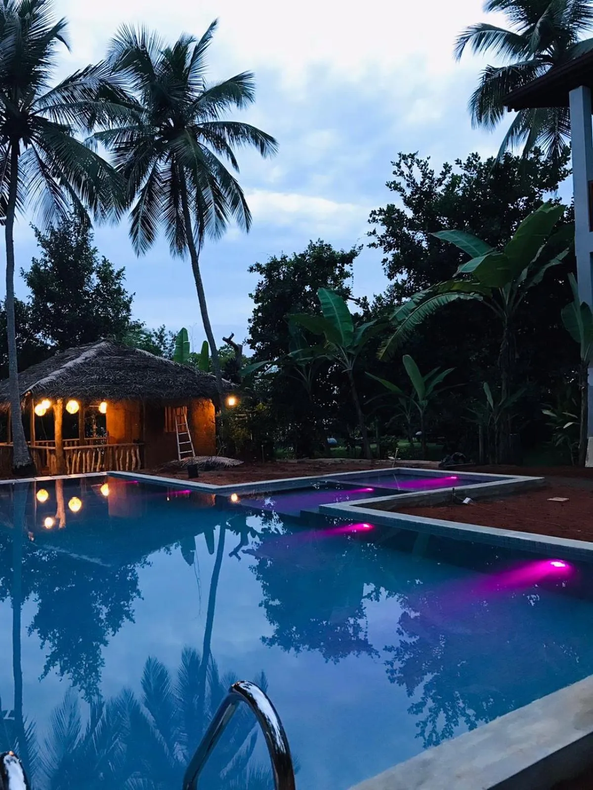 Natural landscape in Lagoon gate Tangalle Resort