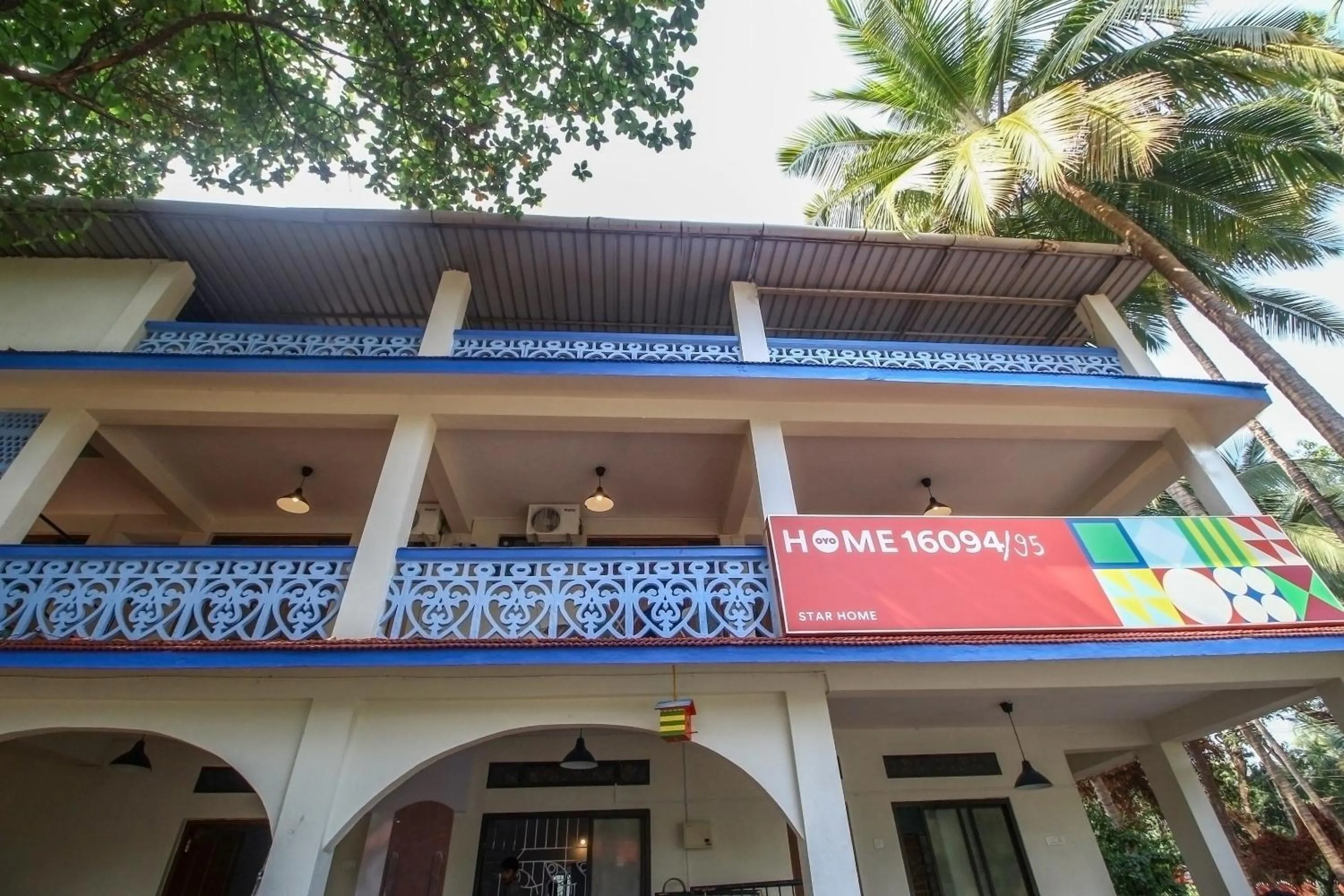 Facade/entrance in Hotel O Star Home Anjuna Near Anjuna Beach
