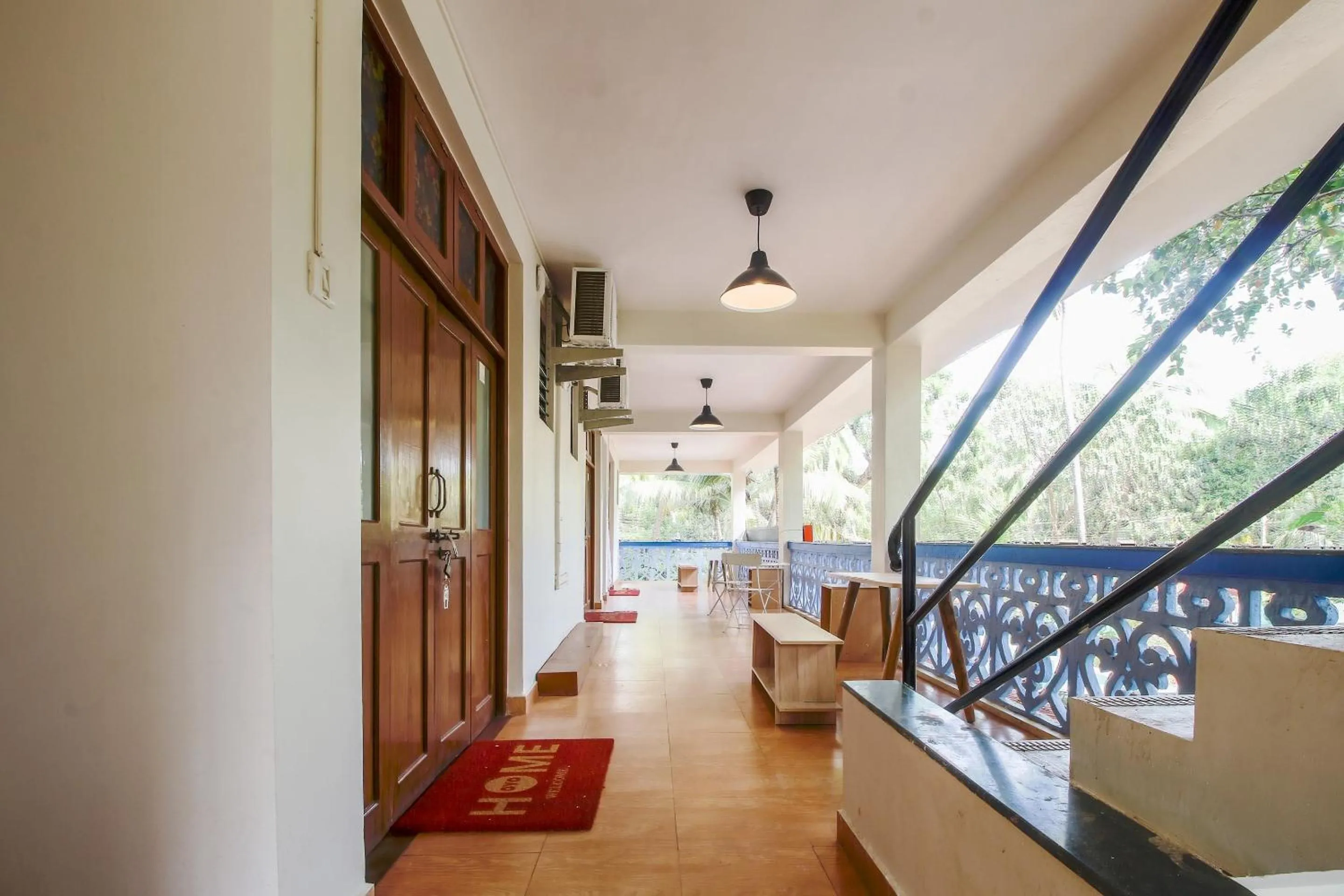 Lobby or reception in Hotel O Star Home Anjuna Near Anjuna Beach